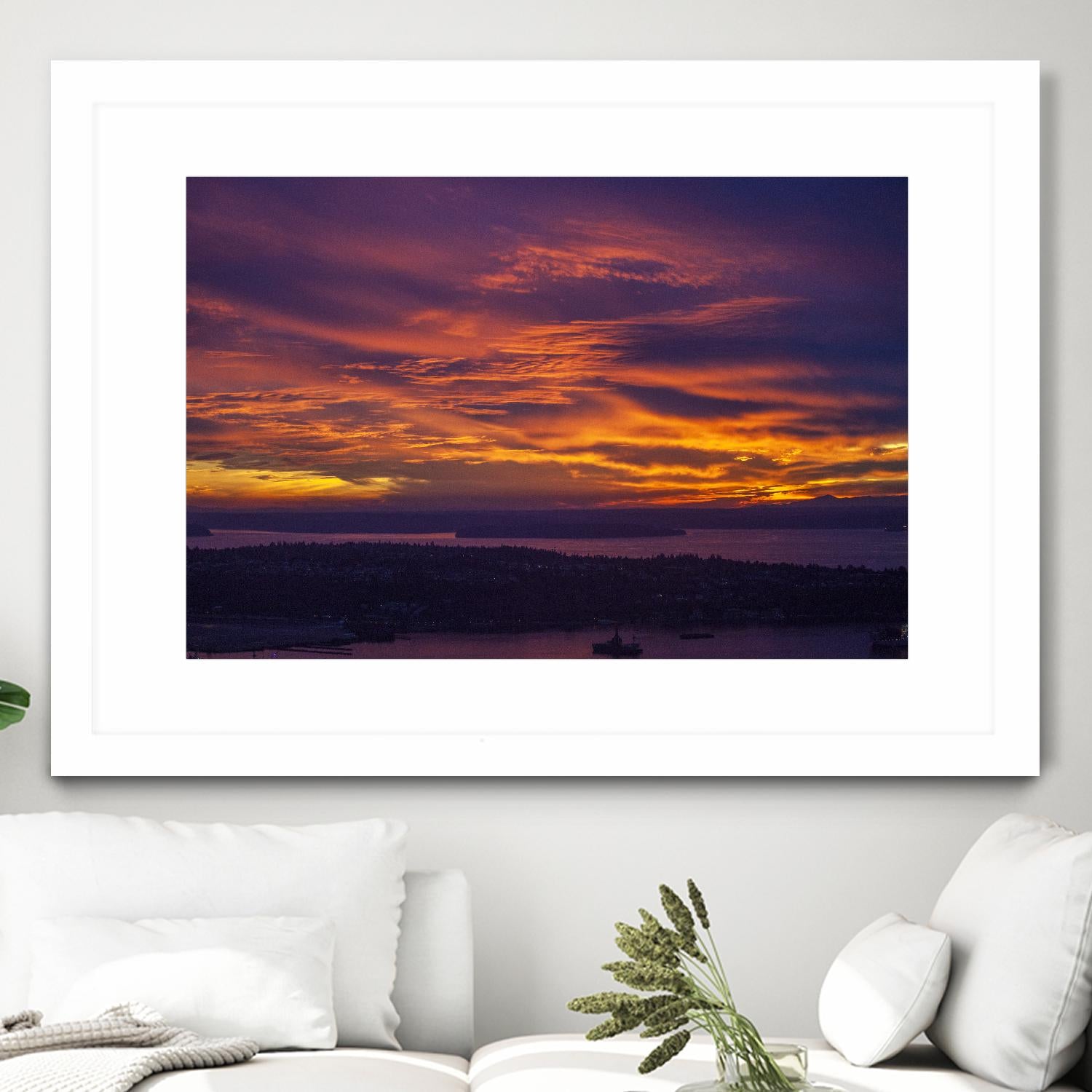 Ameythest Views by Aaron Matheson on GIANT ART - orange landscape