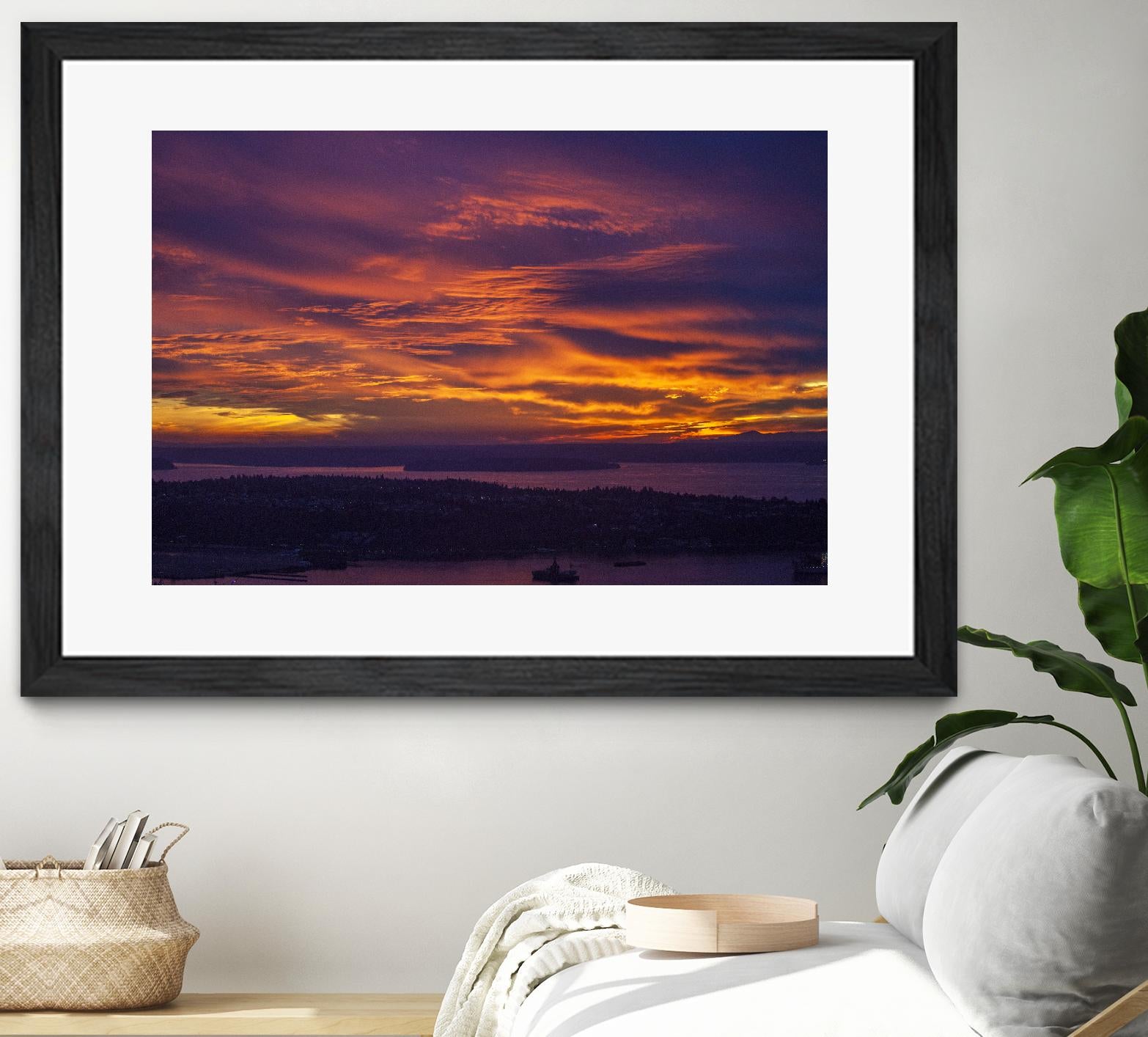 Ameythest Views by Aaron Matheson on GIANT ART - orange landscape