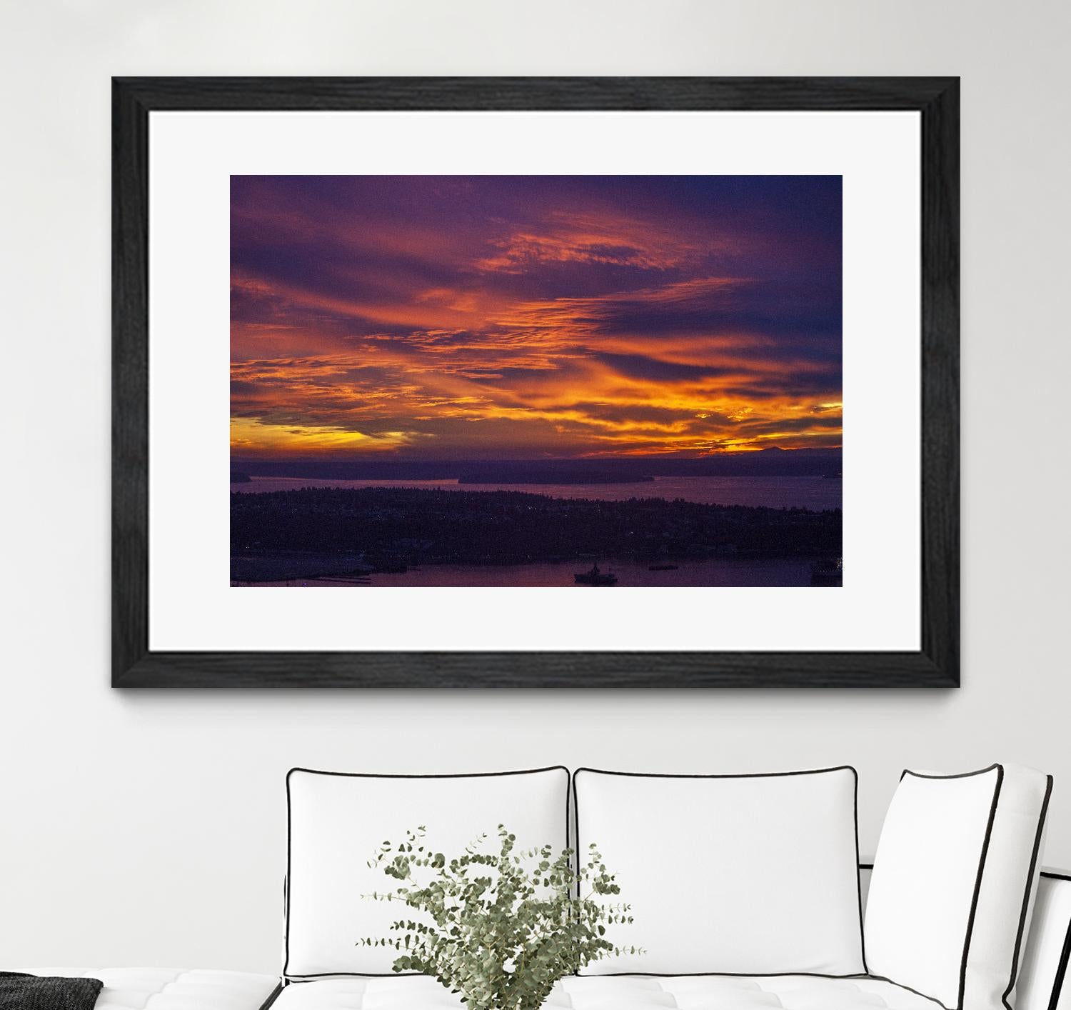 Ameythest Views by Aaron Matheson on GIANT ART - orange landscape