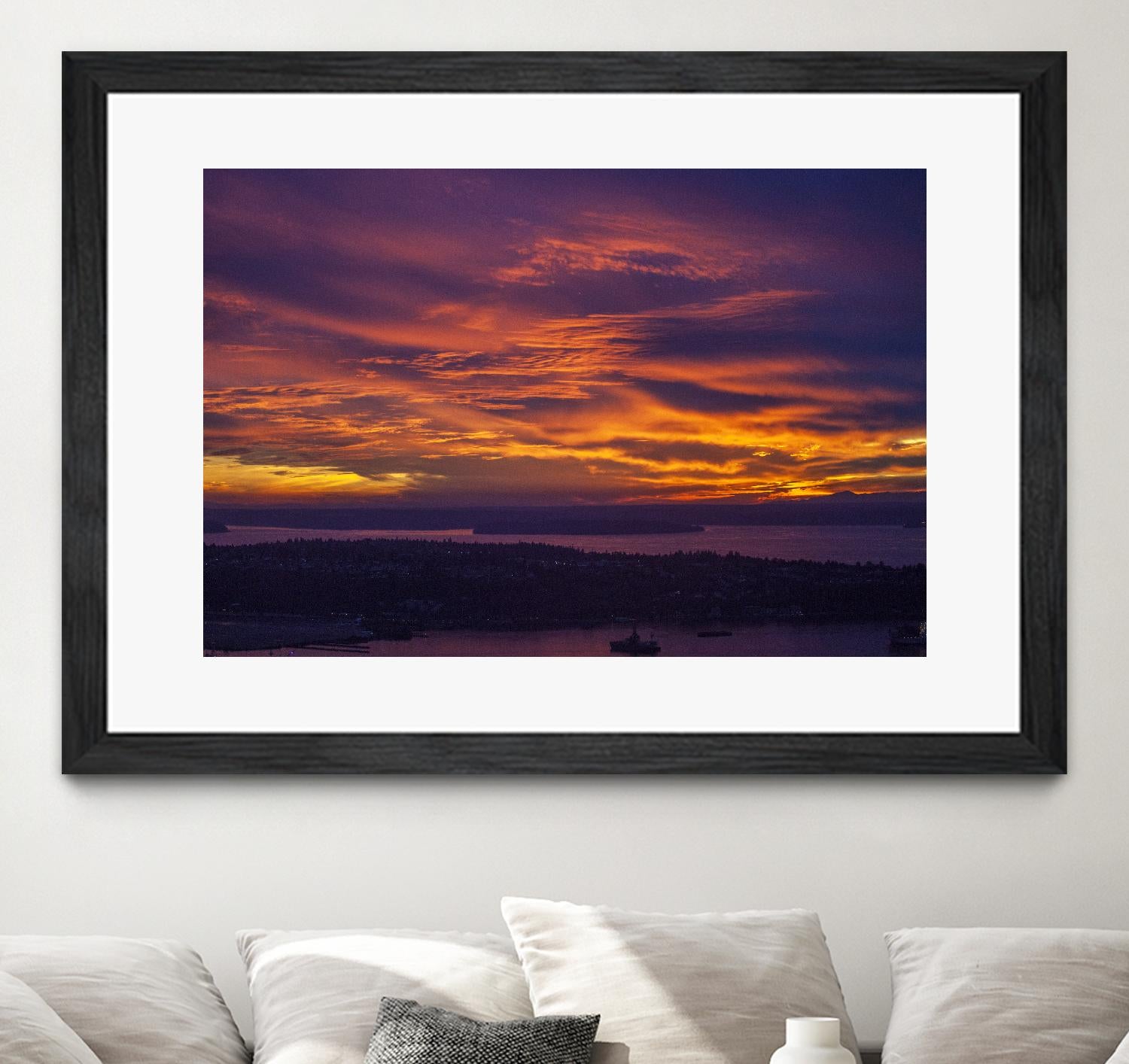 Ameythest Views by Aaron Matheson on GIANT ART - orange landscape