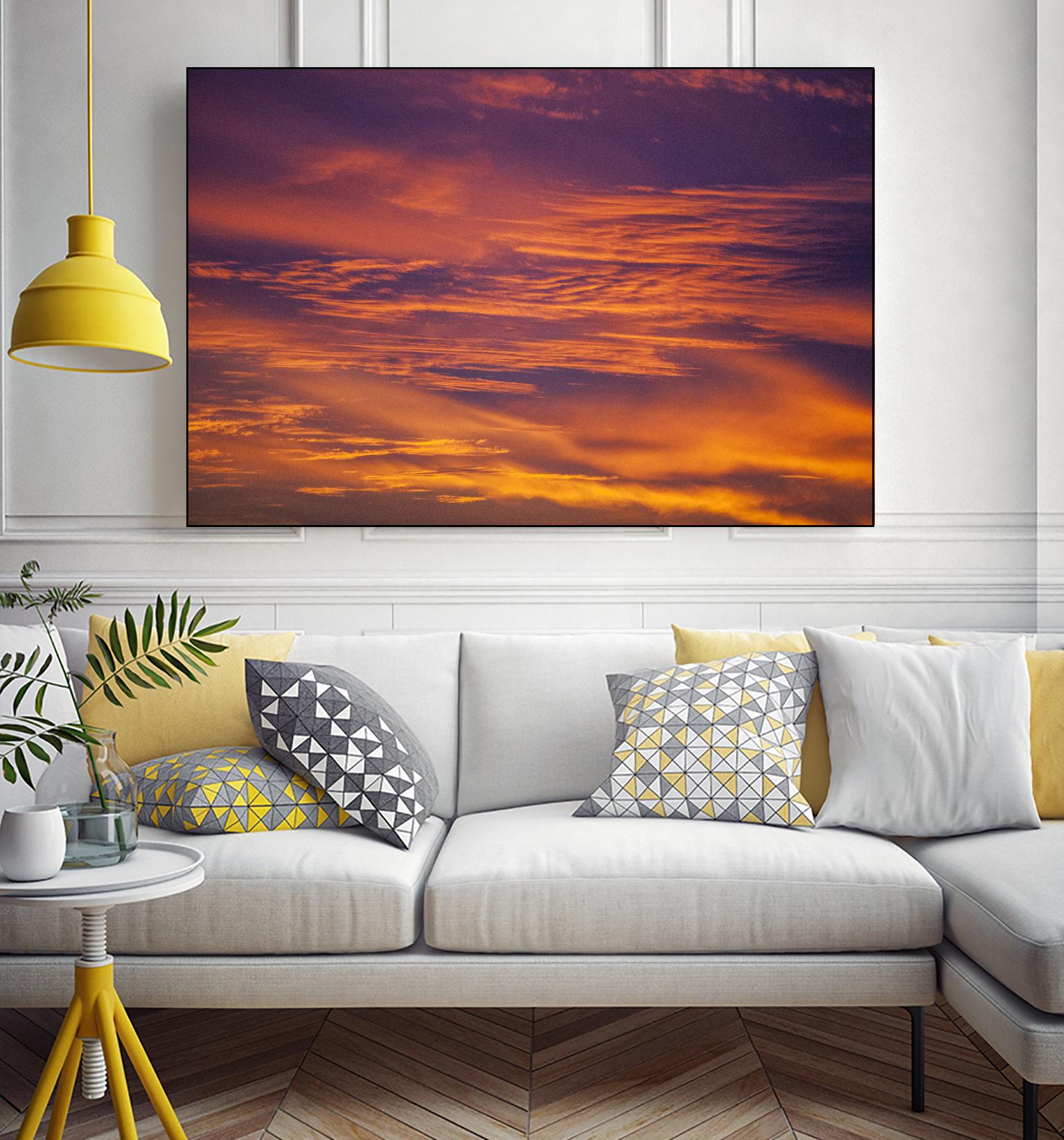 Sailor's Delight by Aaron Matheson on GIANT ART - orange landscape