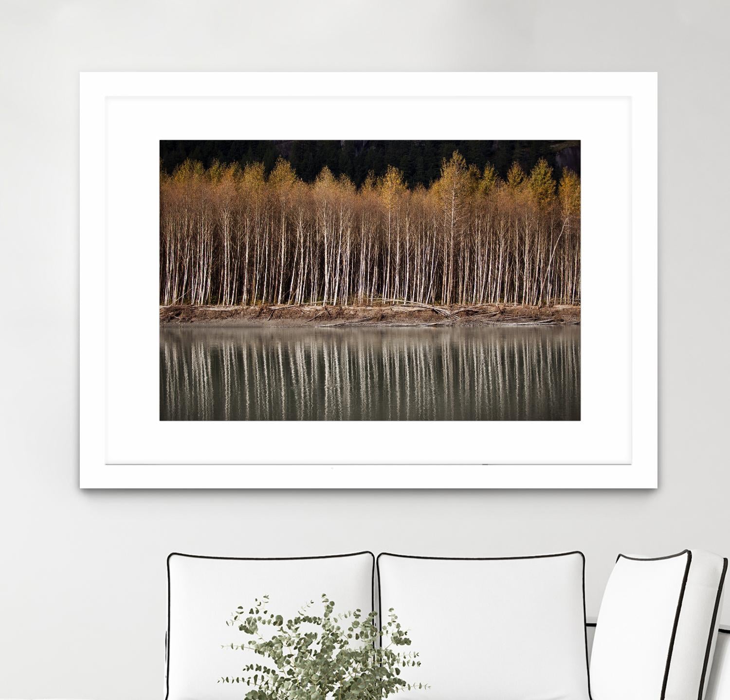 Golden Visions by Aaron Matheson on GIANT ART - grey landscape