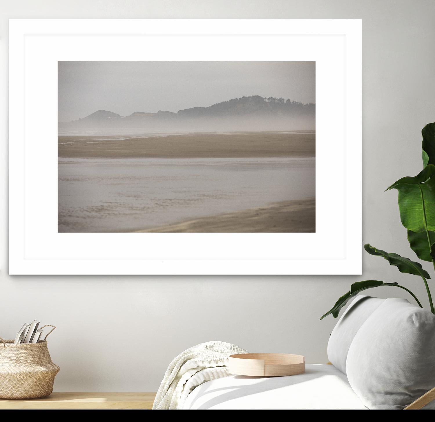 Coastal Mist by Aaron Matheson on GIANT ART - whites & creams coastal