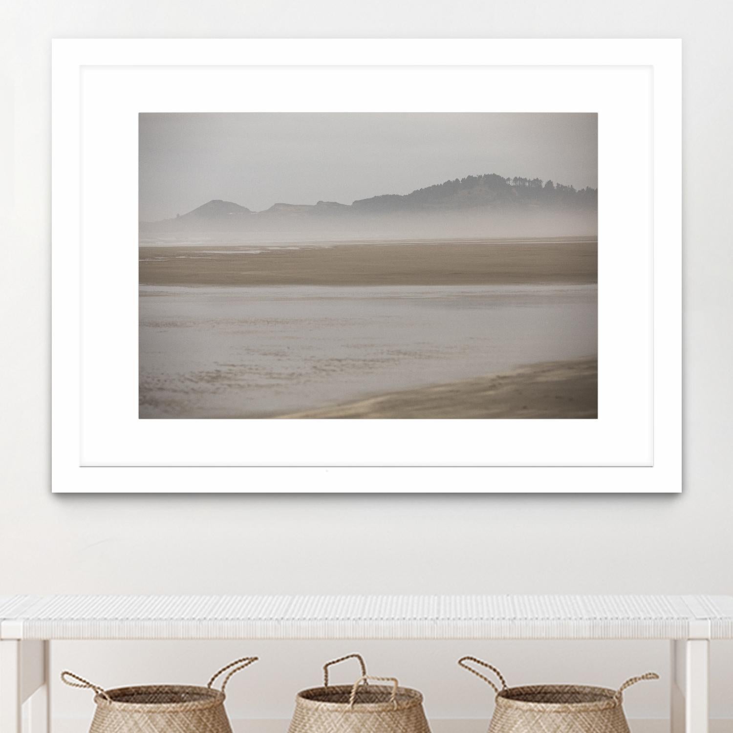 Coastal Mist by Aaron Matheson on GIANT ART - whites & creams coastal