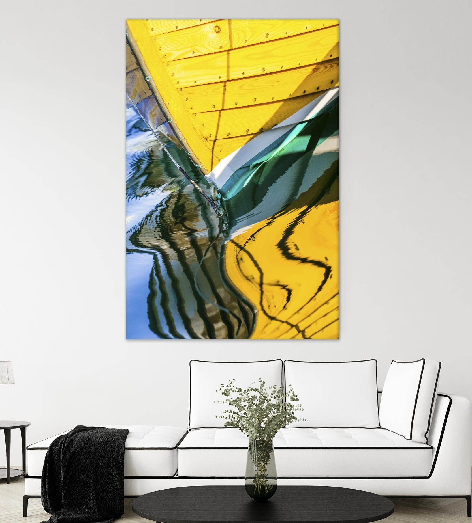 Sunny Yellow Days by Melissa McClain on GIANT ART - blue photo art