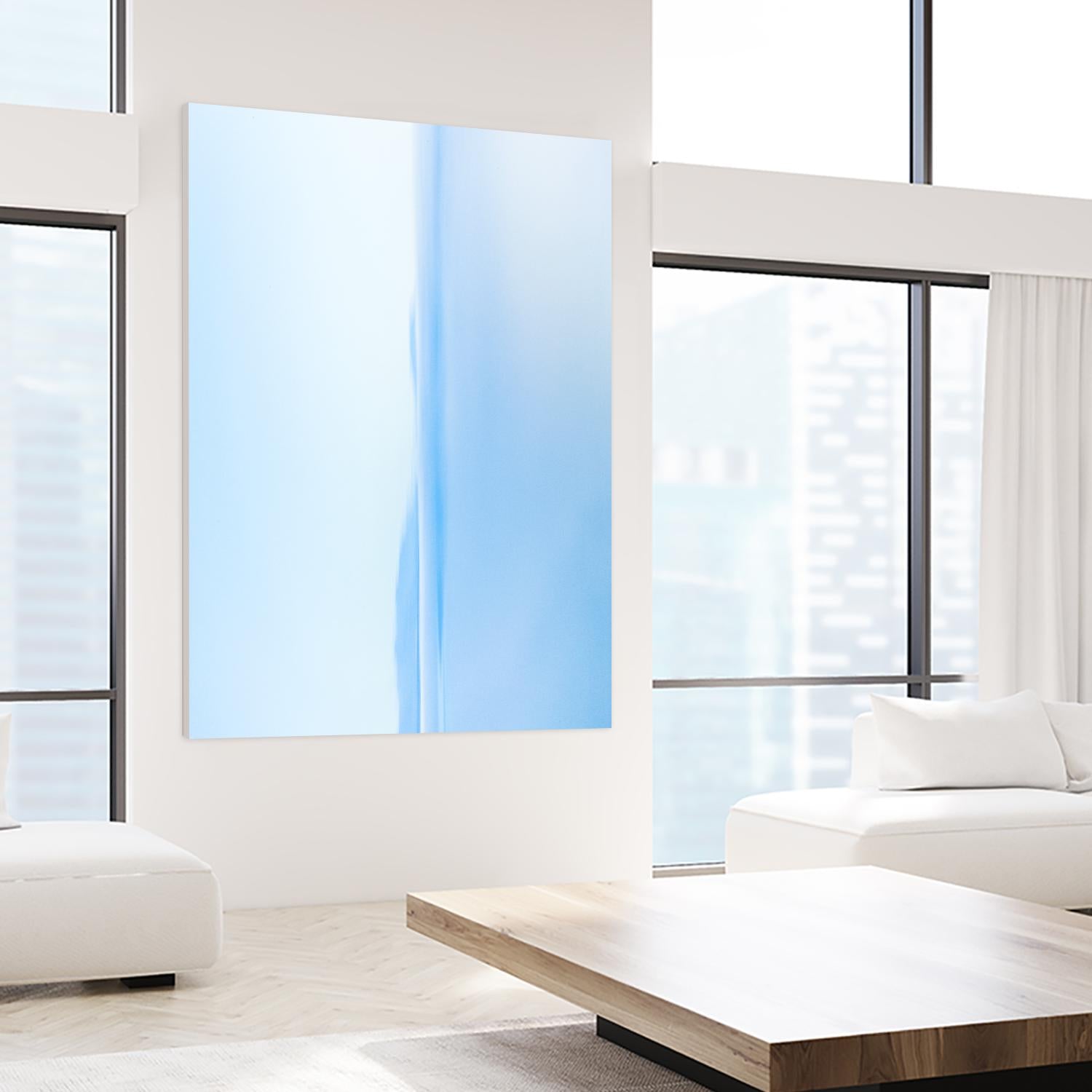 Daydreaming in Blue by Melissa McClain on GIANT ART - blue abstract