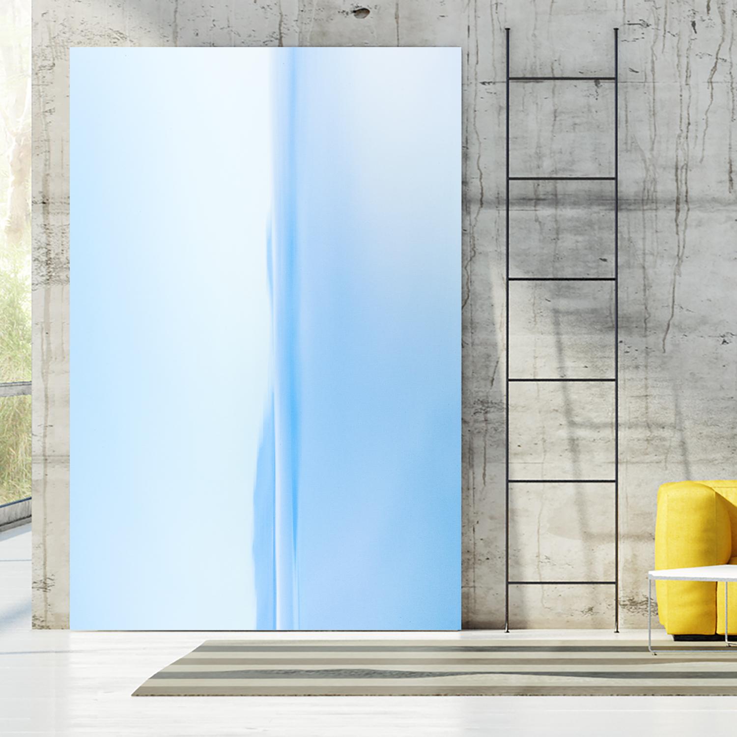 Daydreaming in Blue by Melissa McClain on GIANT ART - blue abstract