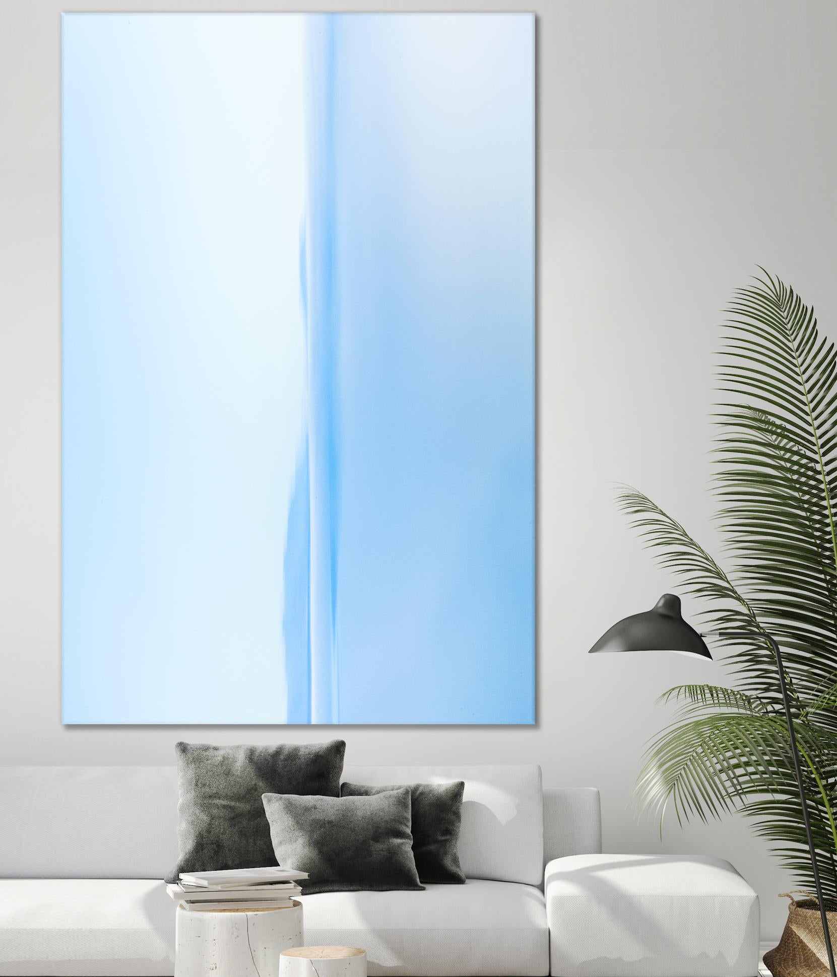 Daydreaming in Blue by Melissa McClain on GIANT ART - blue abstract