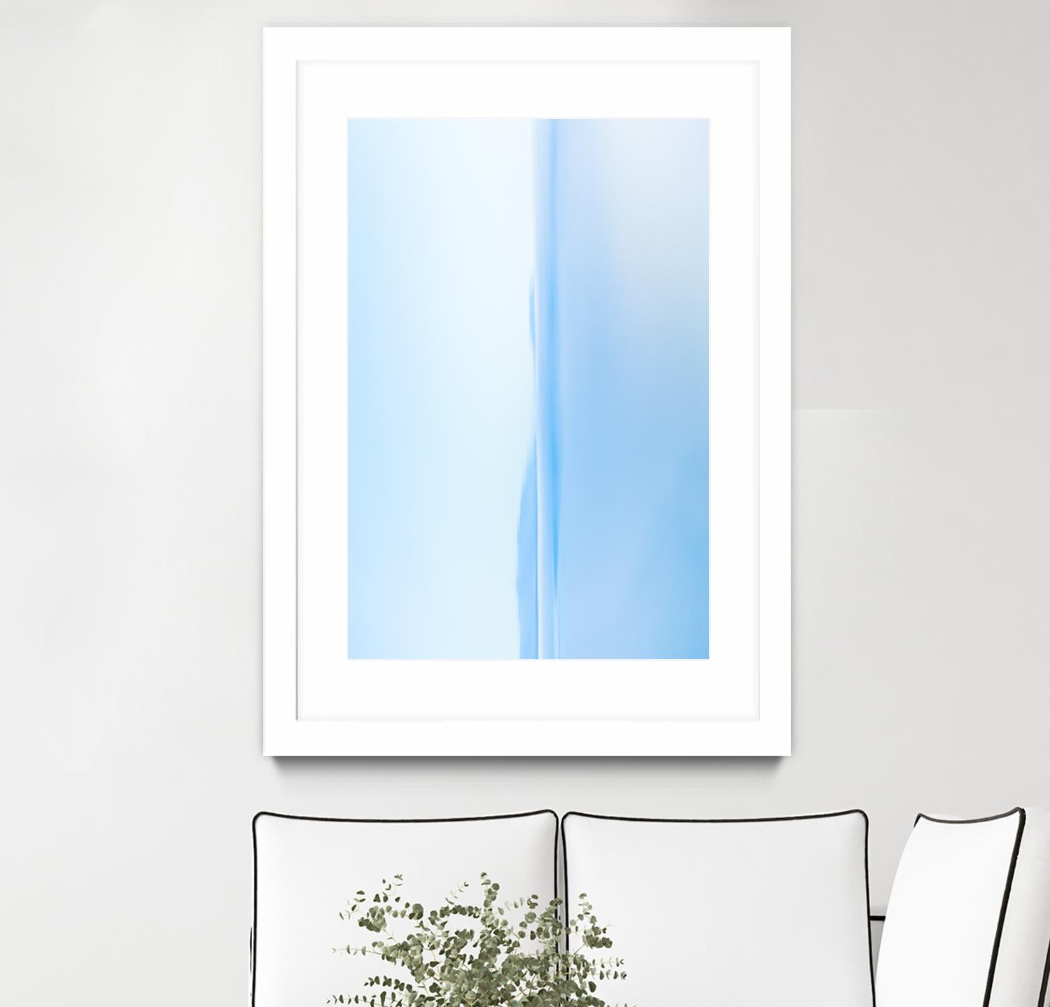 Daydreaming in Blue by Melissa McClain on GIANT ART - blue abstract