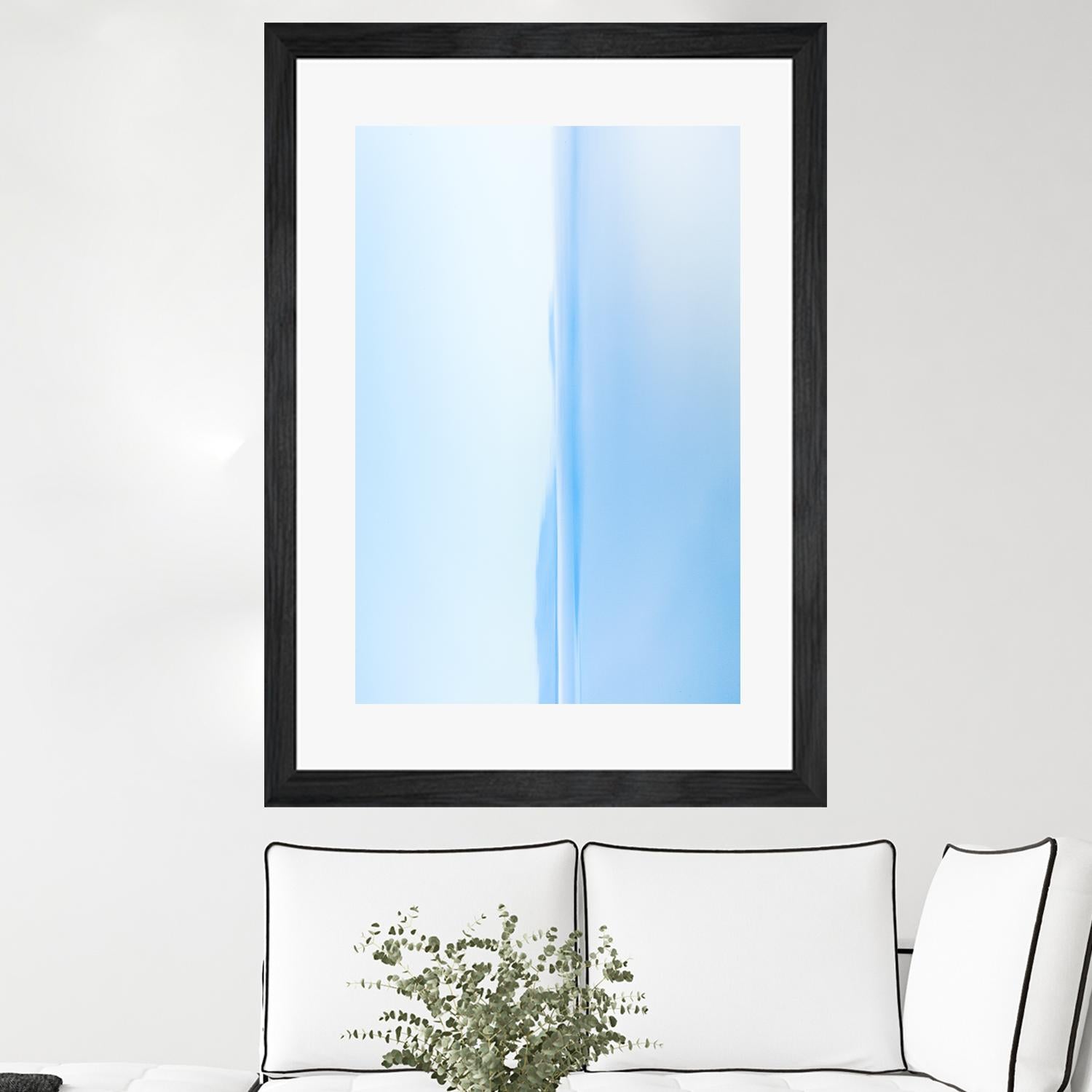 Daydreaming in Blue by Melissa McClain on GIANT ART - blue abstract