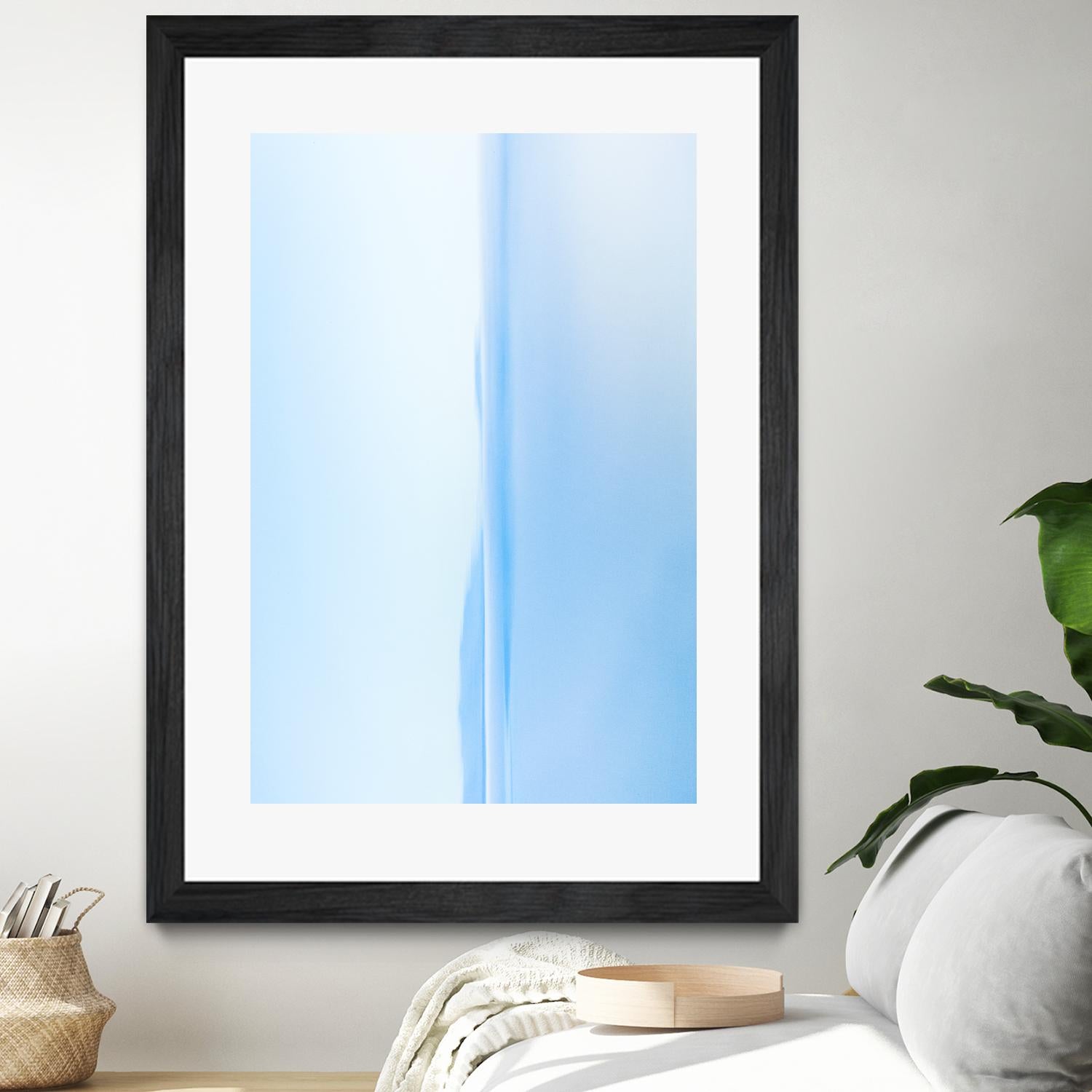 Daydreaming in Blue by Melissa McClain on GIANT ART - blue abstract