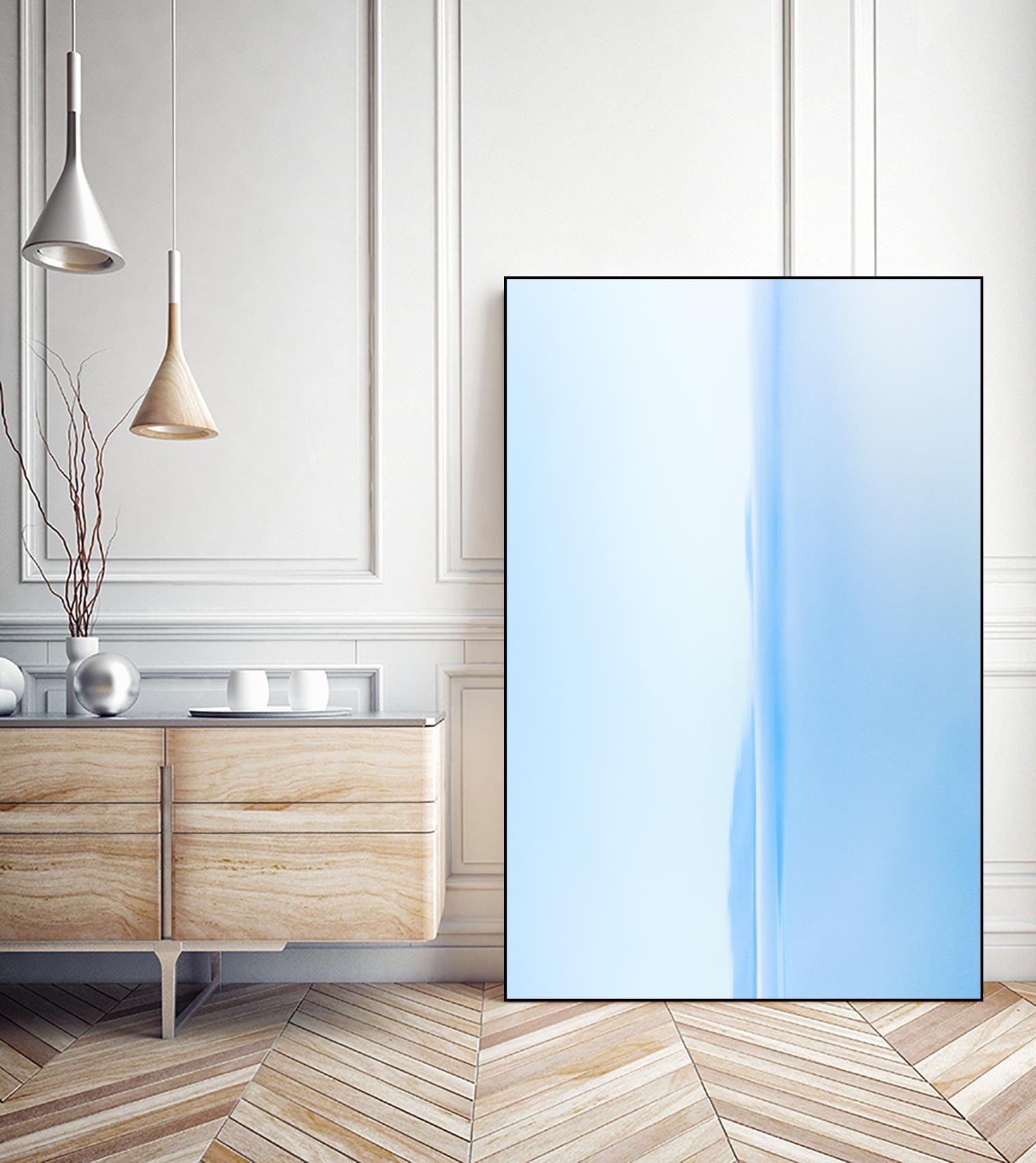 Daydreaming in Blue by Melissa McClain on GIANT ART - blue abstract