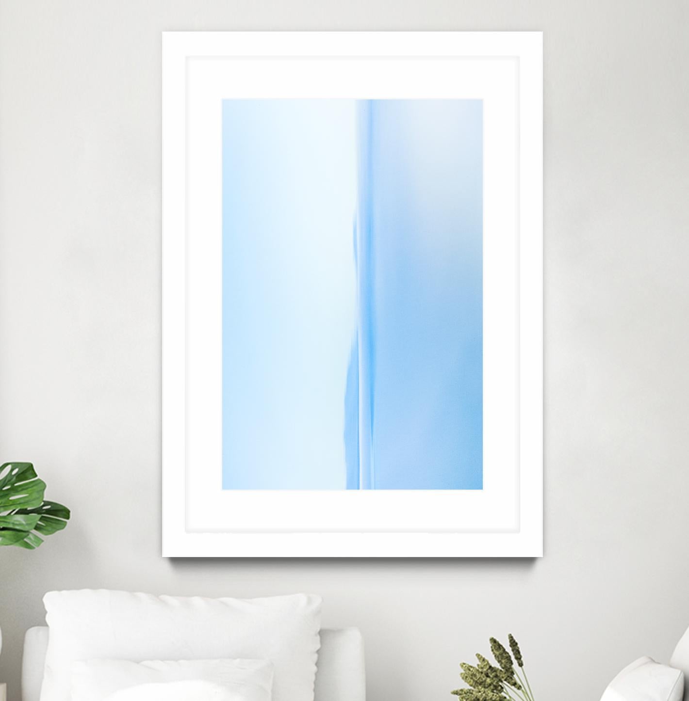 Daydreaming in Blue by Melissa McClain on GIANT ART - blue abstract