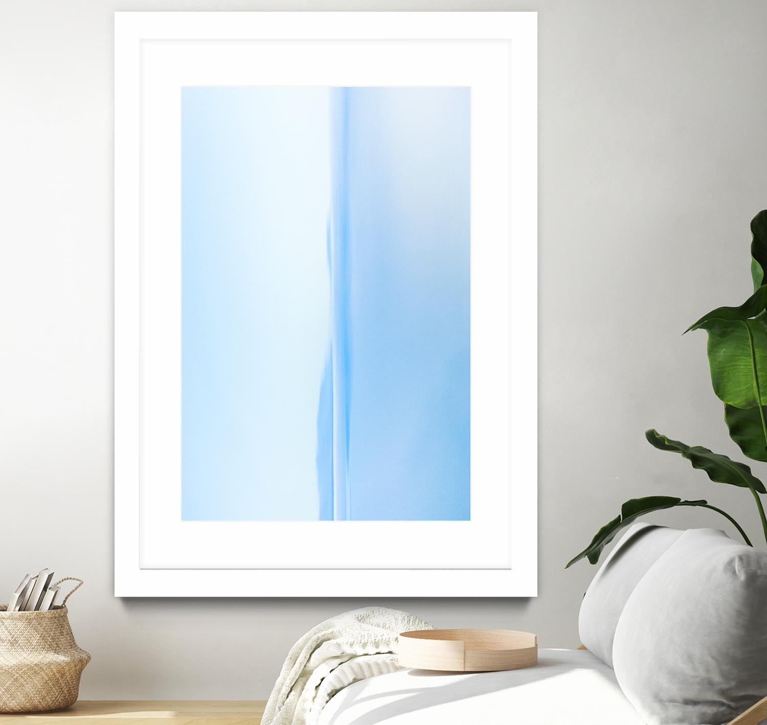 Daydreaming in Blue by Melissa McClain on GIANT ART - blue abstract
