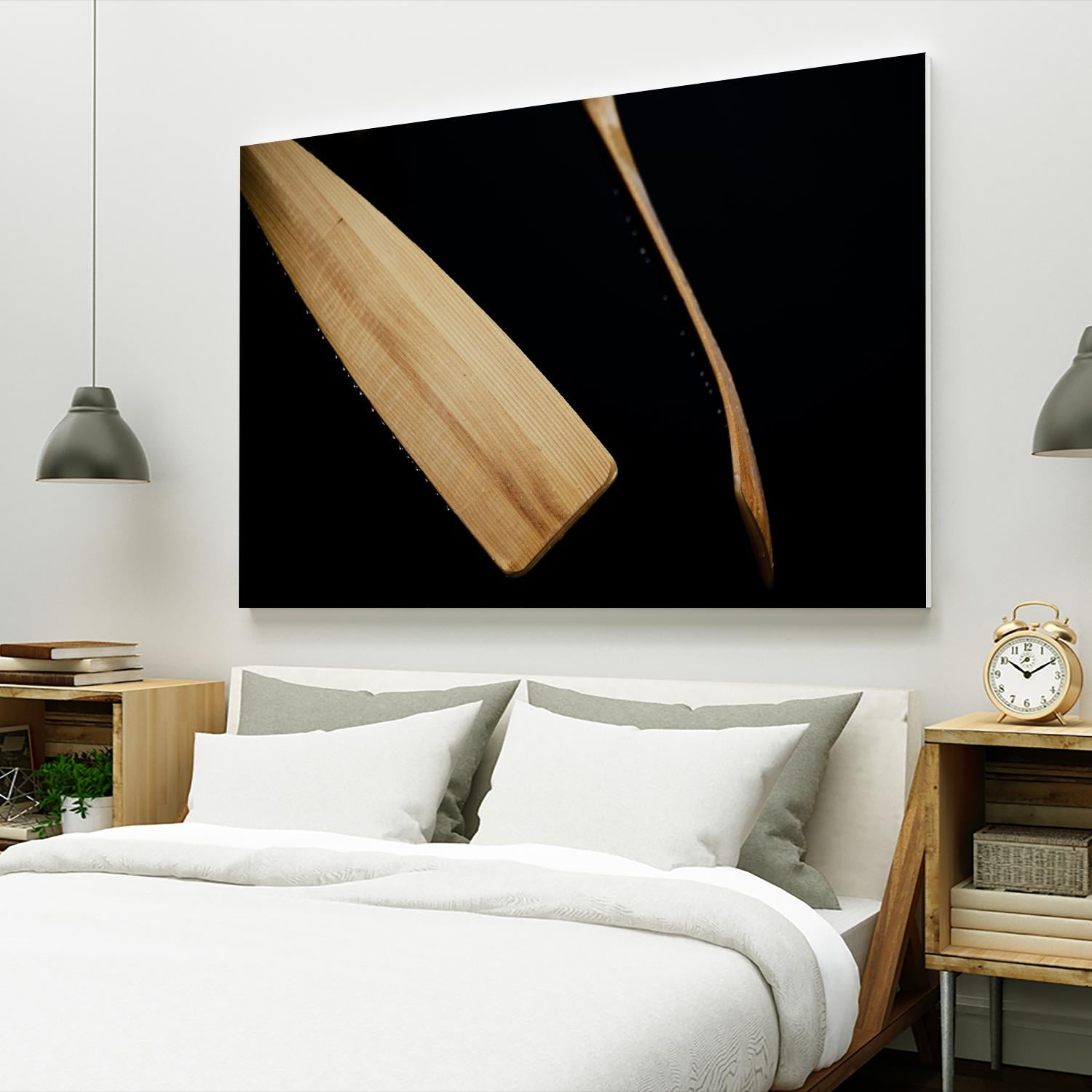Paddles I by Melissa McClain on GIANT ART - beige photo art