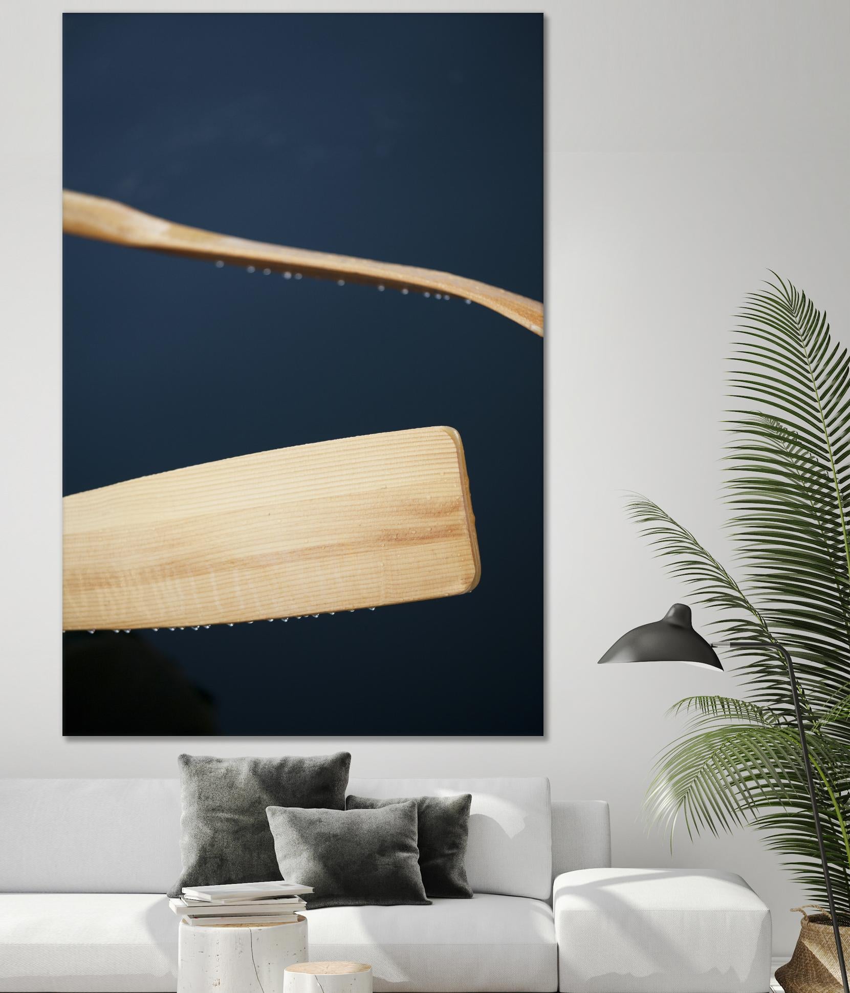 Paddles II by Melissa McClain on GIANT ART - beige photo art