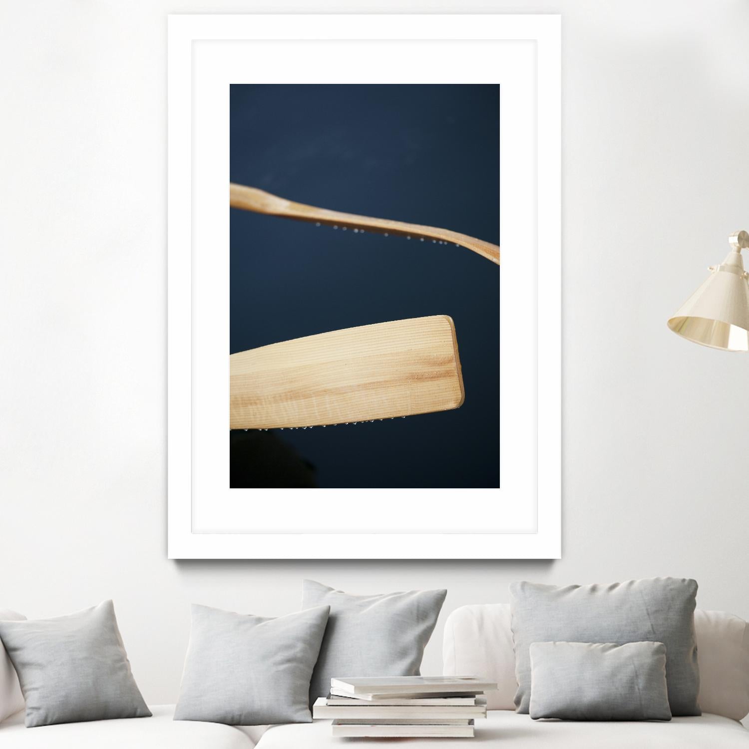 Paddles II by Melissa McClain on GIANT ART - beige photo art