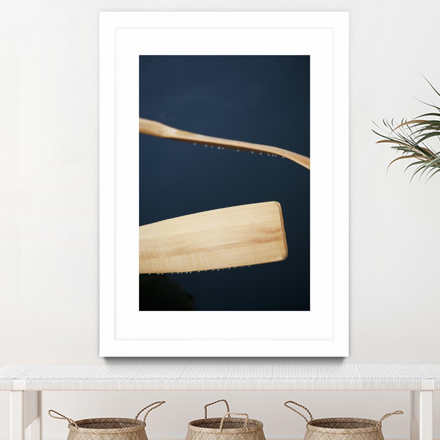 Paddles II by Melissa McClain on GIANT ART - beige photo art