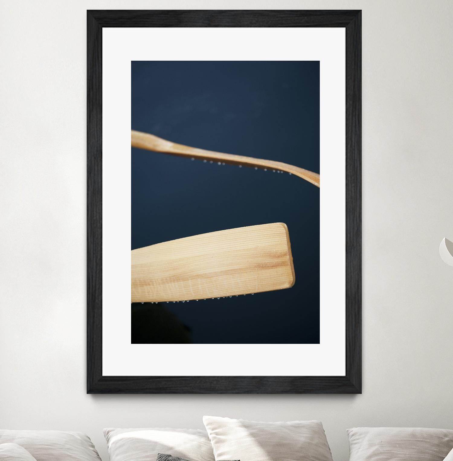 Paddles II by Melissa McClain on GIANT ART - beige photo art