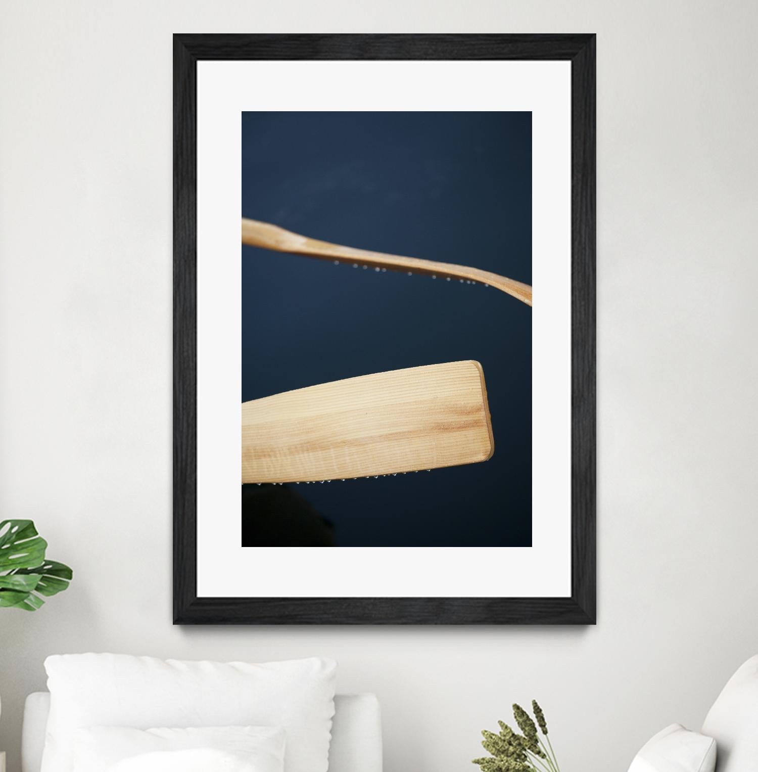 Paddles II by Melissa McClain on GIANT ART - beige photo art