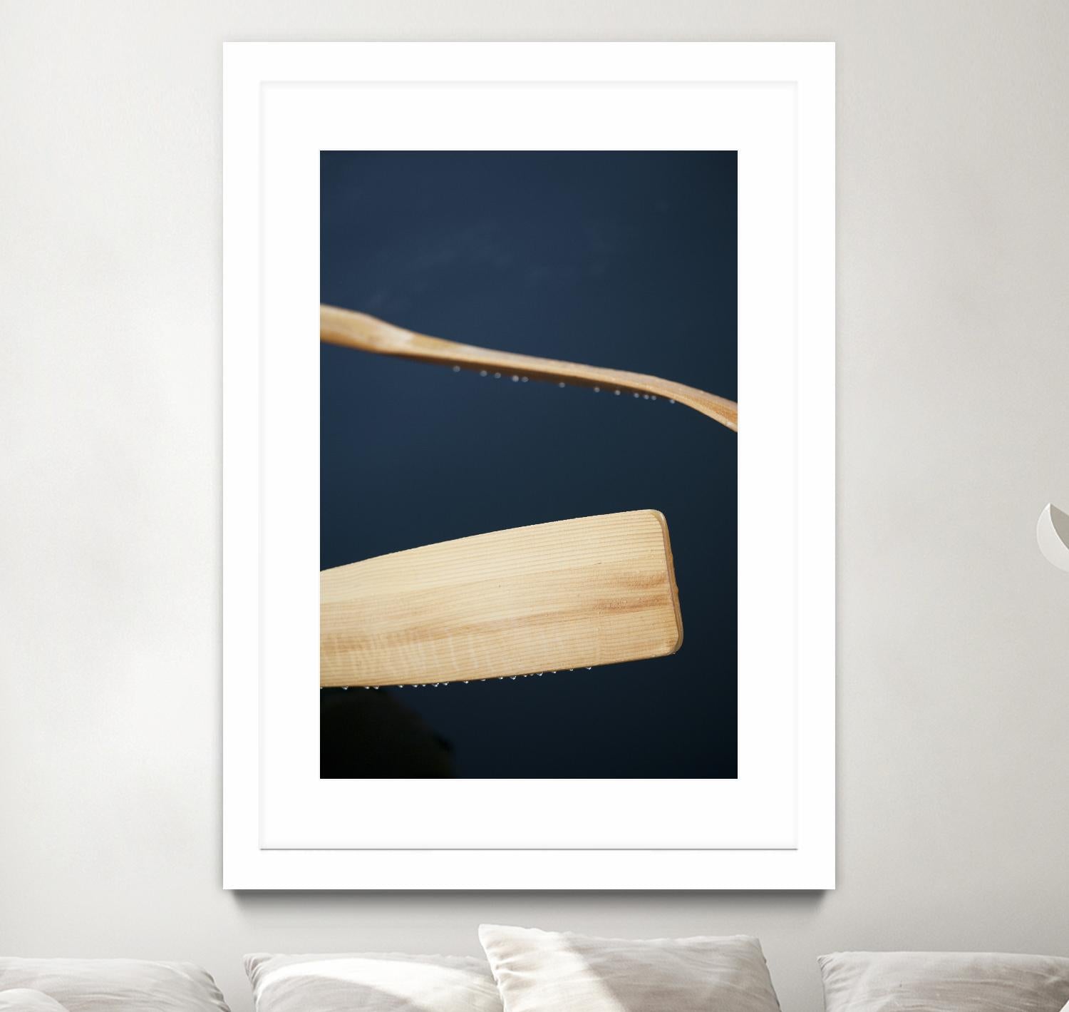 Paddles II by Melissa McClain on GIANT ART - beige photo art