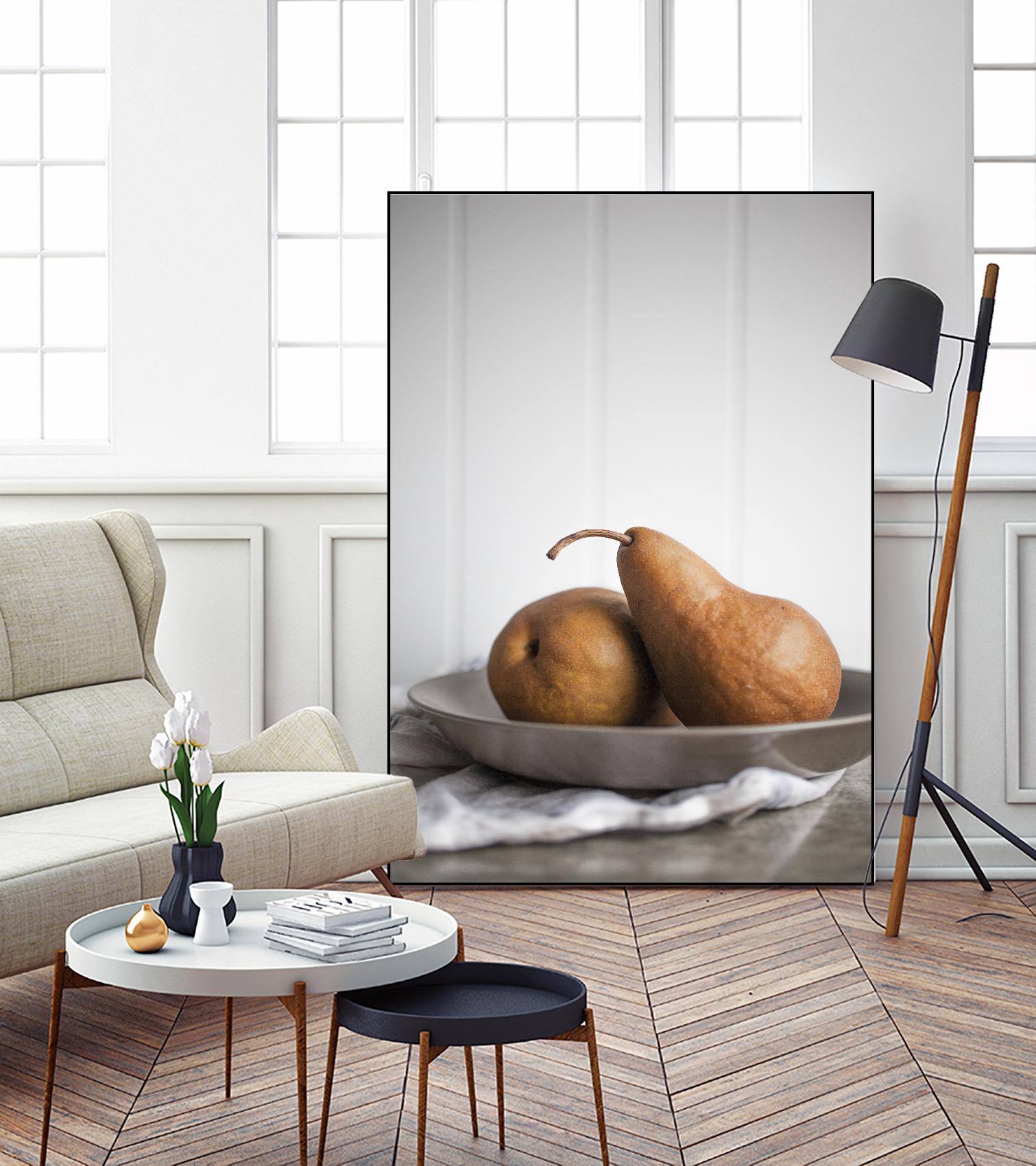 Fruit Stand by Melissa McClain on GIANT ART - beige photo art