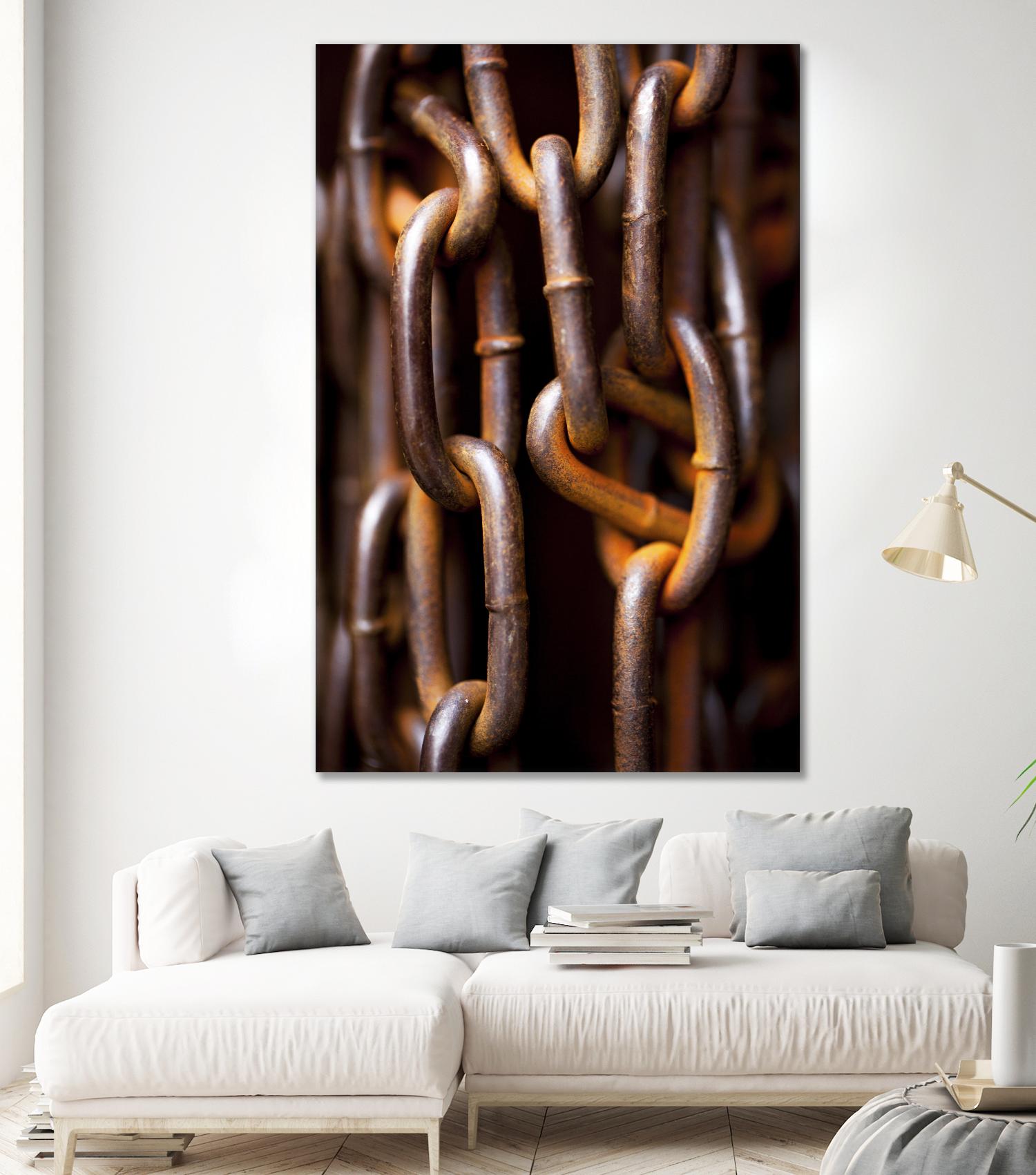 In Chains by Melissa McClain on GIANT ART - rust photo art