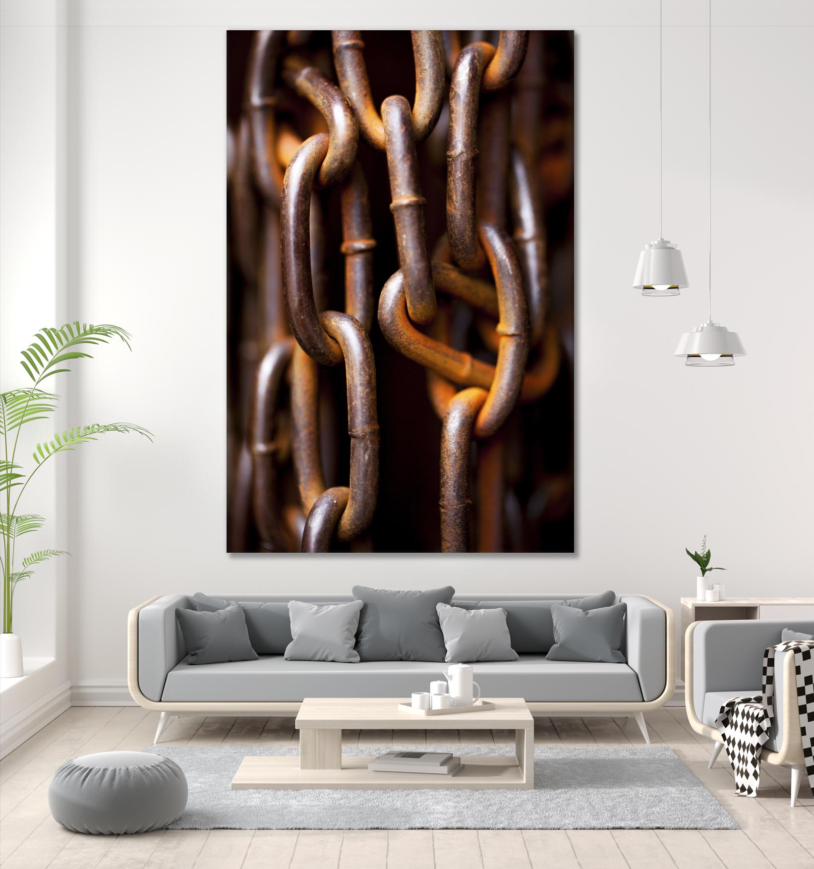 In Chains by Melissa McClain on GIANT ART - rust photo art