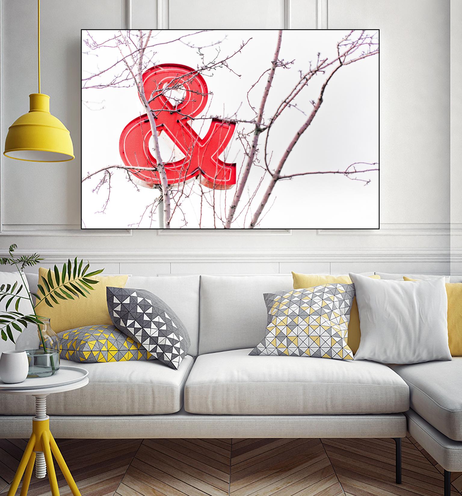 Sign of the Times by Melissa McClain on GIANT ART - white photo art