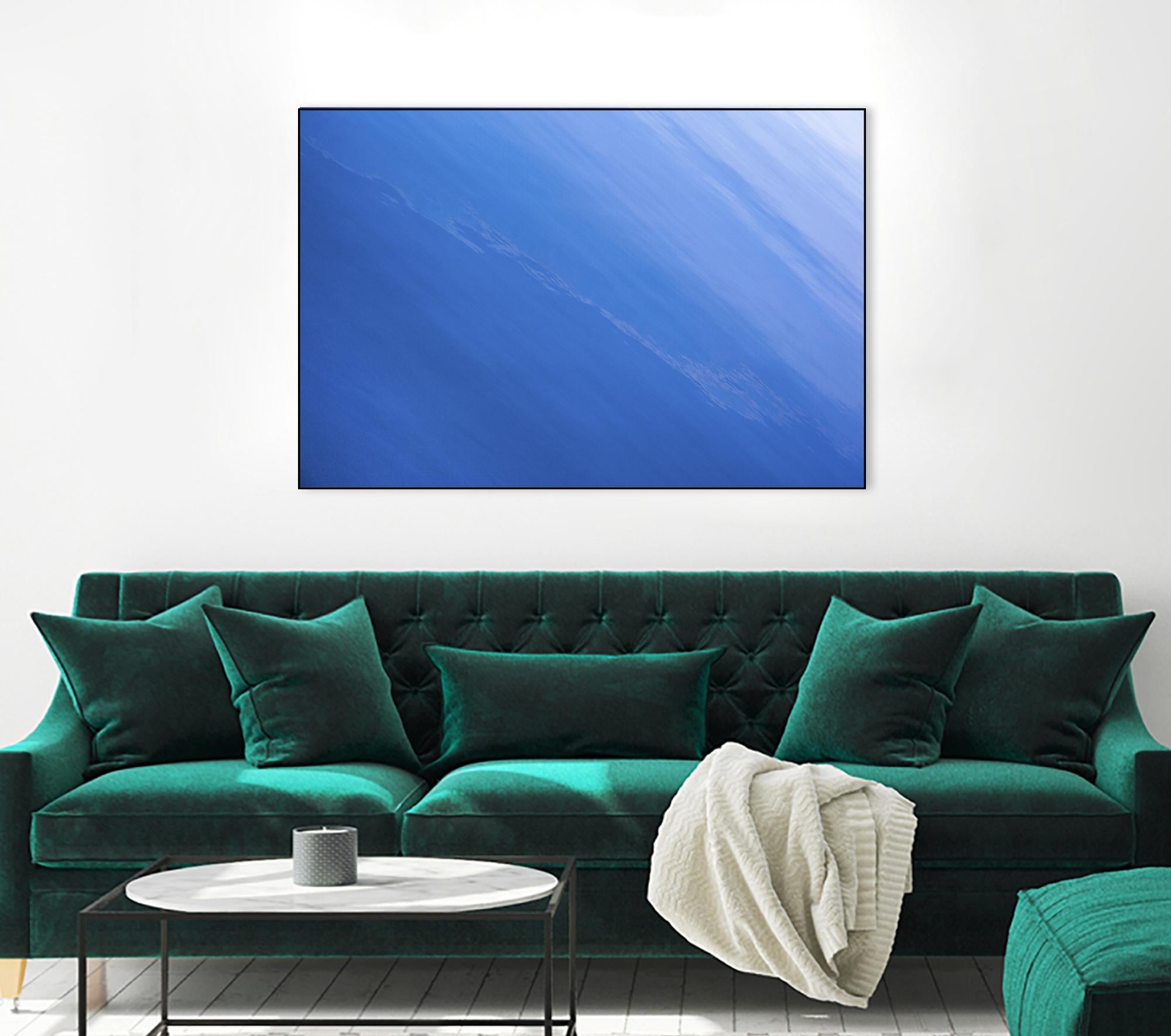 Sea of Blue by Melissa McClain on GIANT ART - blue abstract