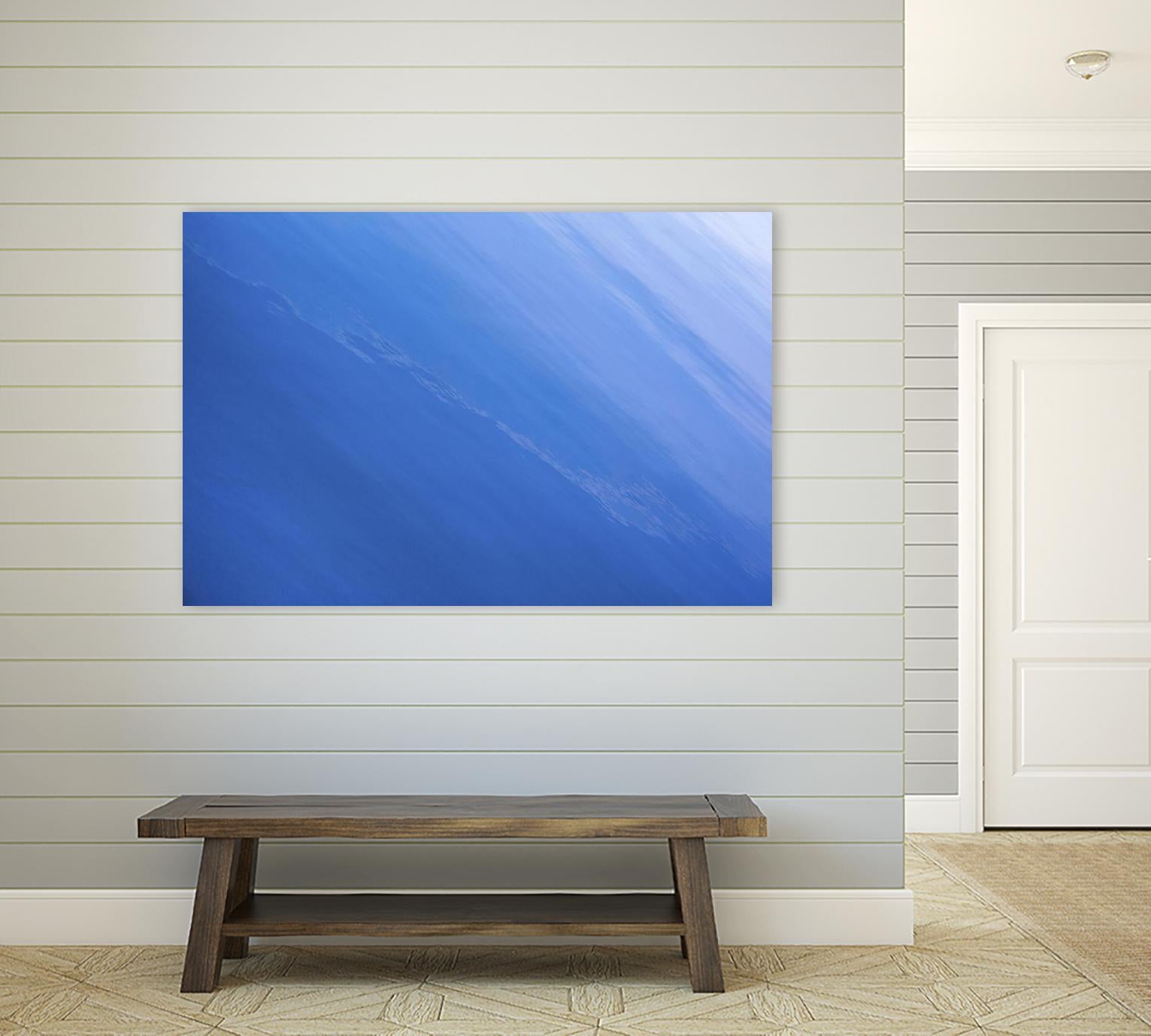 Sea of Blue by Melissa McClain on GIANT ART - blue abstract