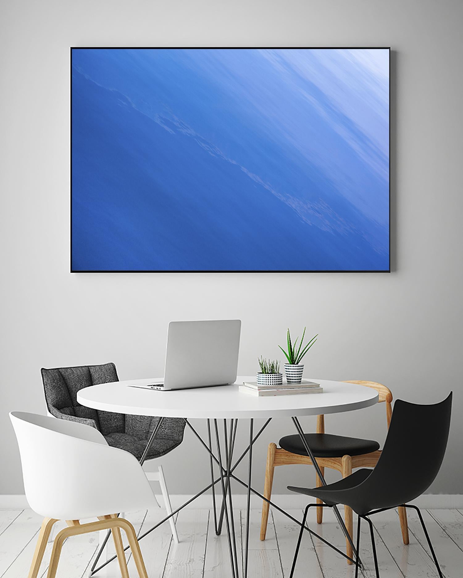 Sea of Blue by Melissa McClain on GIANT ART - blue abstract