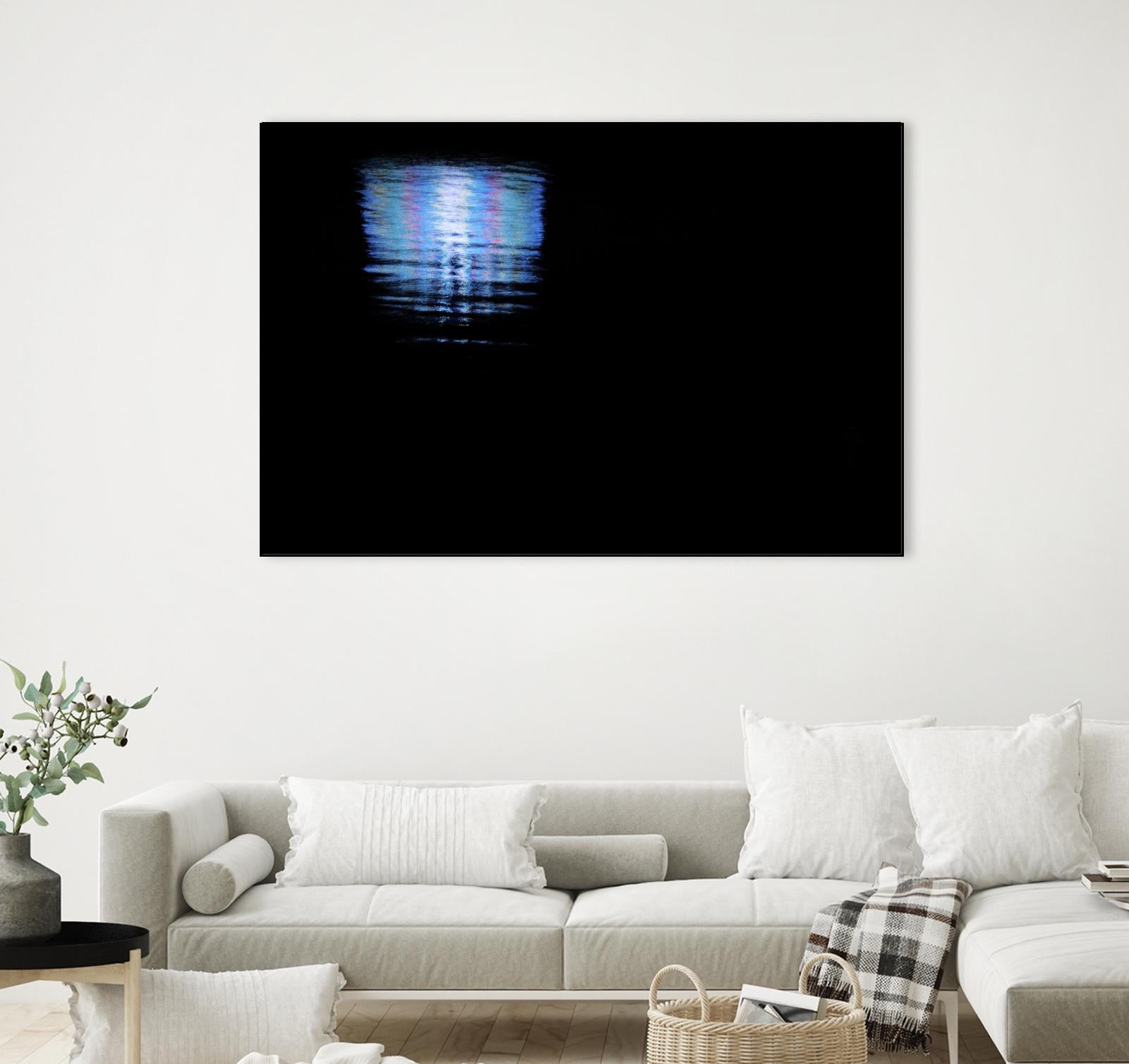 Midnight Blue by Melissa McClain on GIANT ART - blue abstract