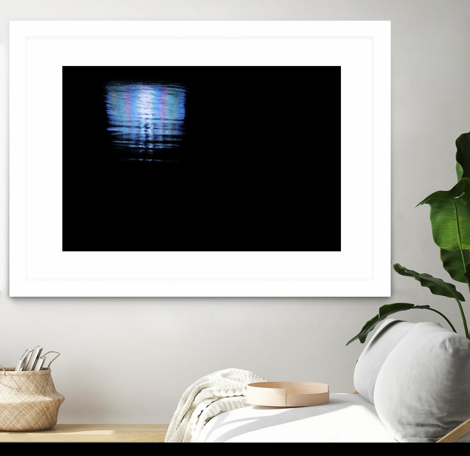 Midnight Blue by Melissa McClain on GIANT ART - blue abstract