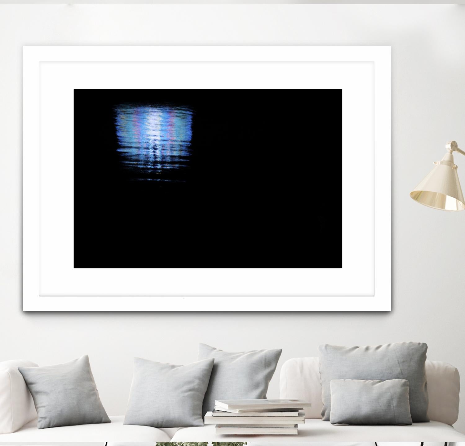 Midnight Blue by Melissa McClain on GIANT ART - blue abstract