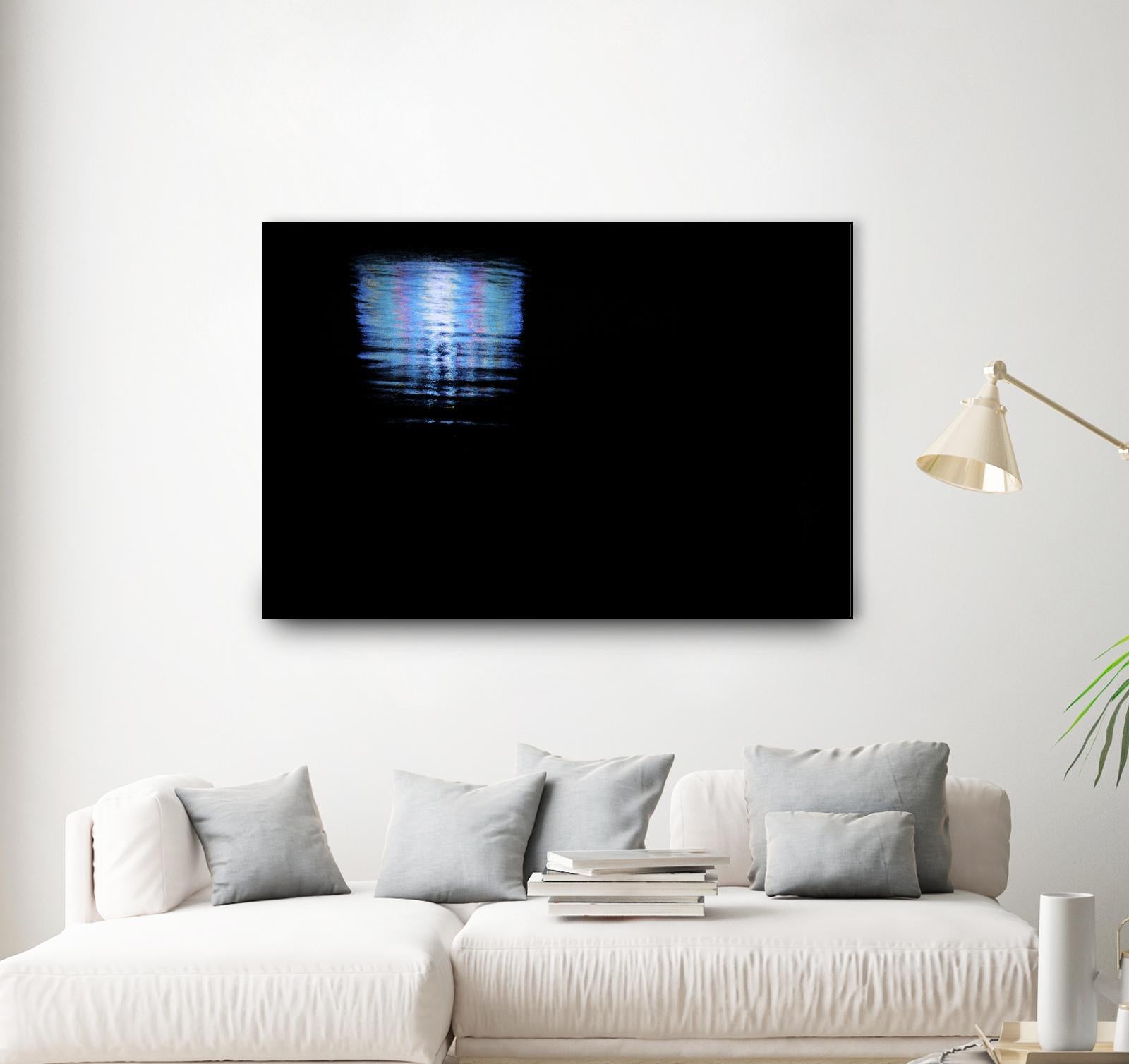 Midnight Blue by Melissa McClain on GIANT ART - blue abstract