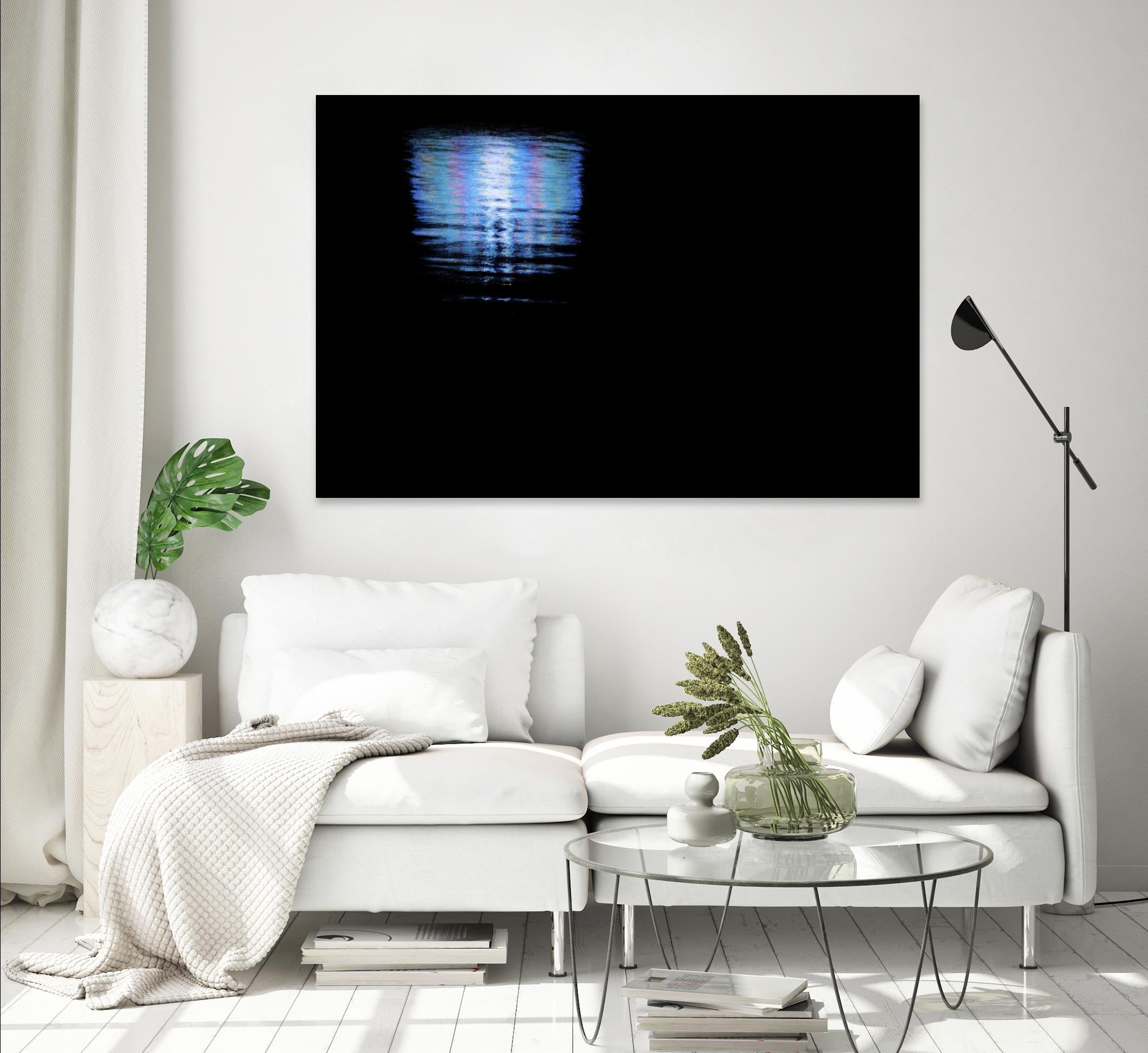 Midnight Blue by Melissa McClain on GIANT ART - blue abstract