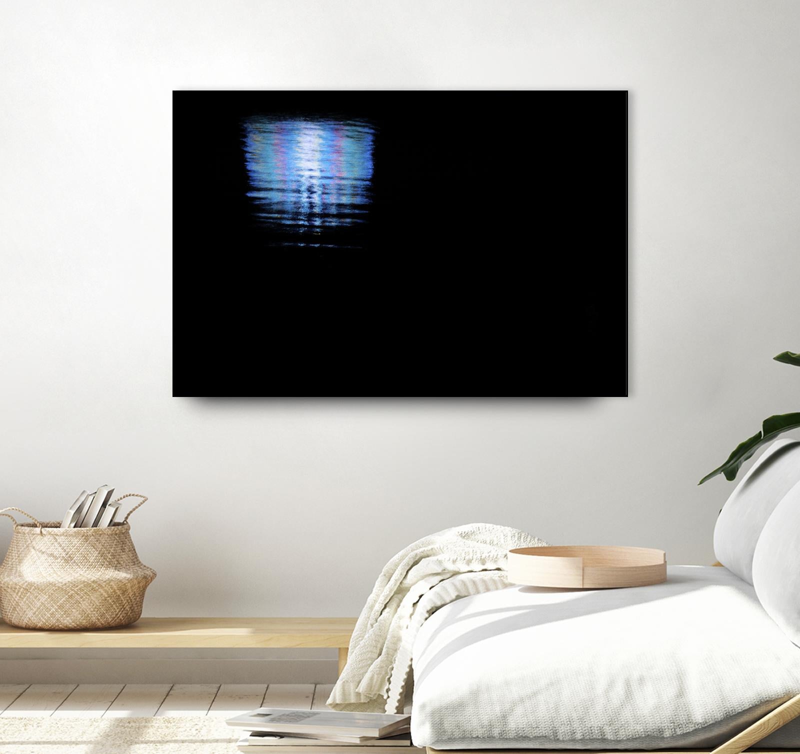 Midnight Blue by Melissa McClain on GIANT ART - blue abstract