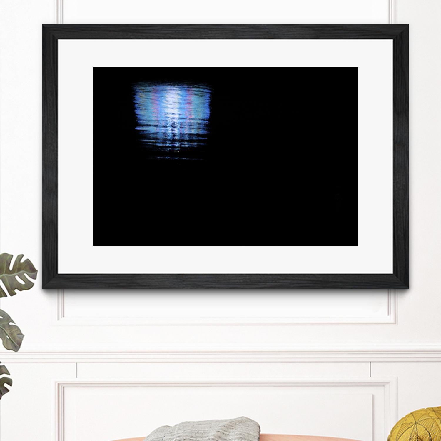 Midnight Blue by Melissa McClain on GIANT ART - blue abstract