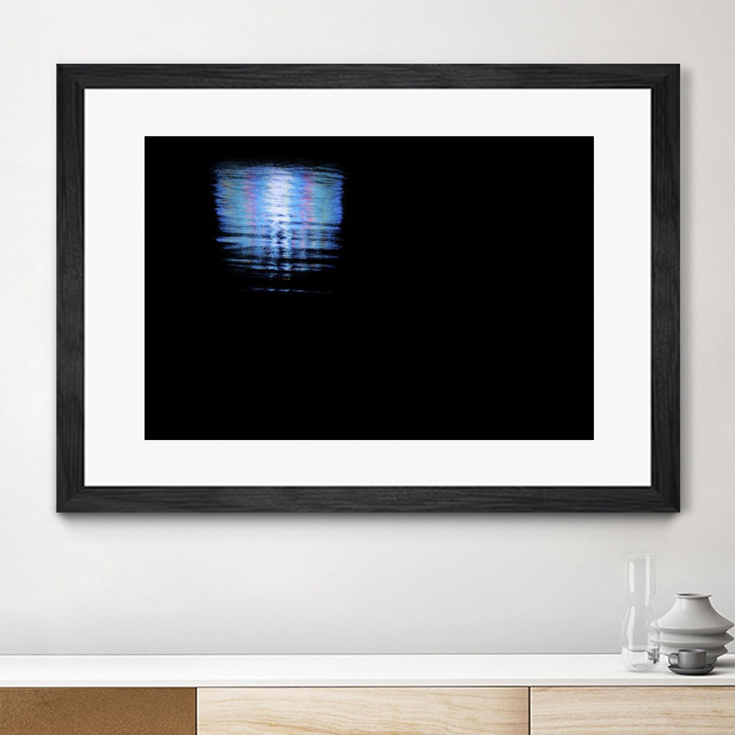 Midnight Blue by Melissa McClain on GIANT ART - blue abstract