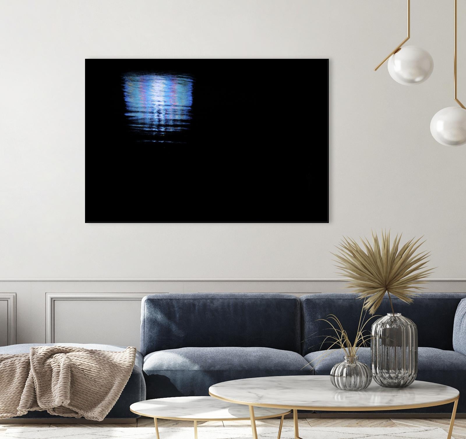 Midnight Blue by Melissa McClain on GIANT ART - blue abstract