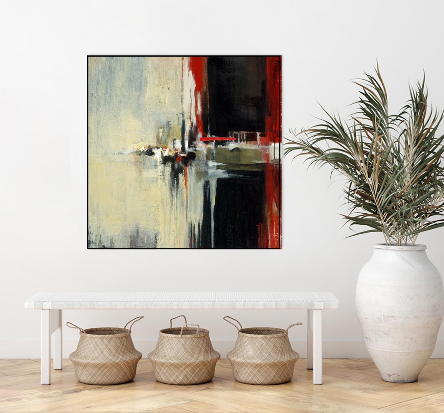 In the Reflexion by Terri Burris on GIANT ART - black abstract