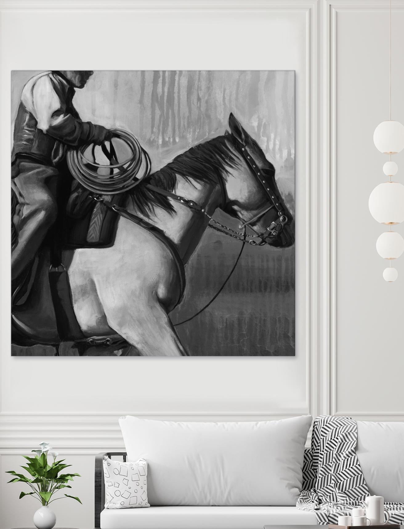 The Search by Stacey D'aguiar on GIANT ART - black animals