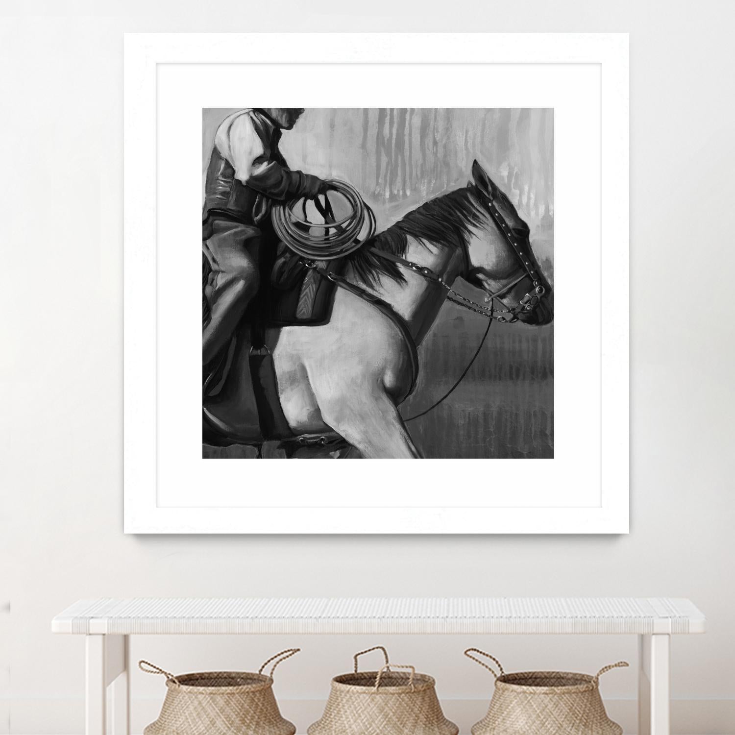 The Search by Stacey D'aguiar on GIANT ART - black animals