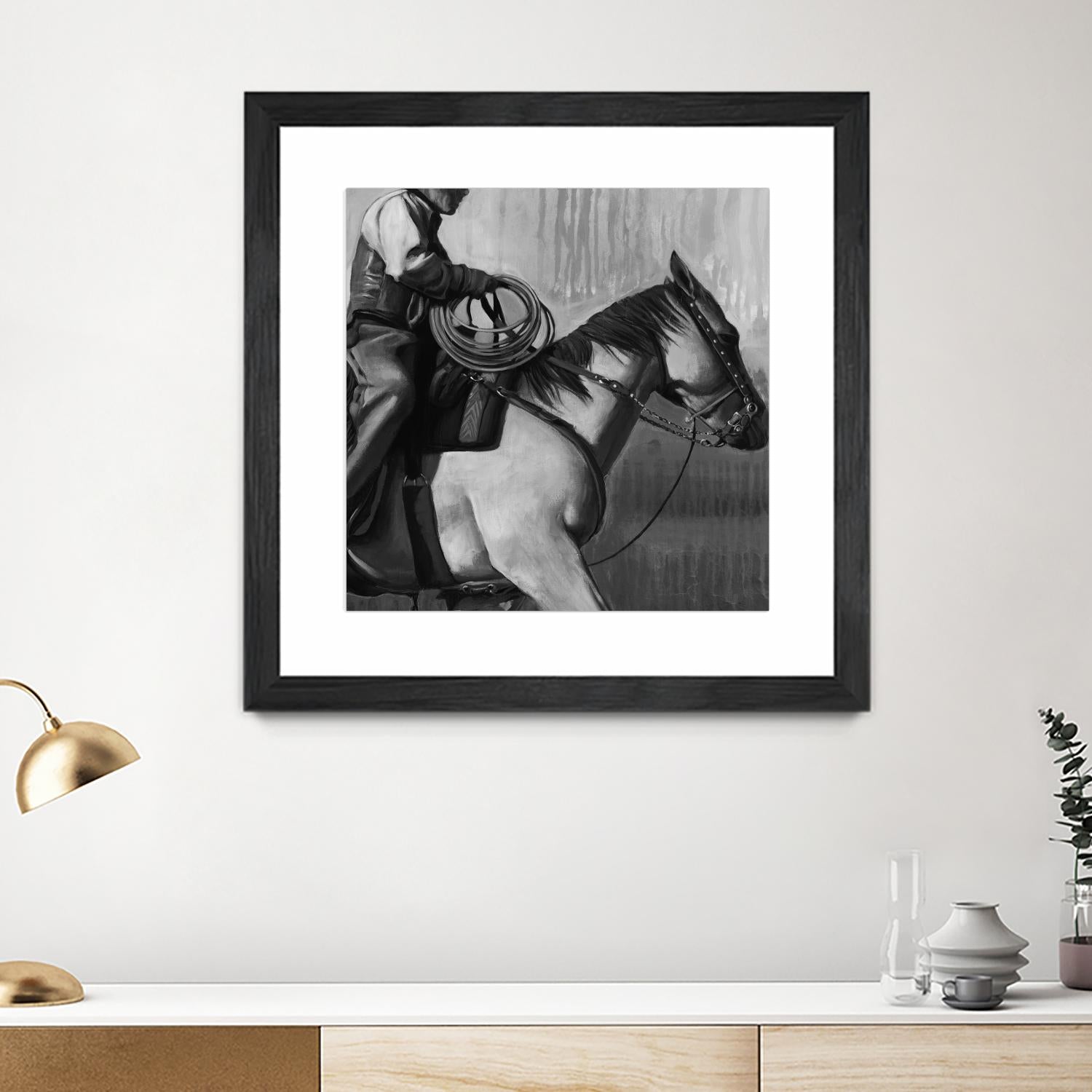 The Search by Stacey D'aguiar on GIANT ART - black animals