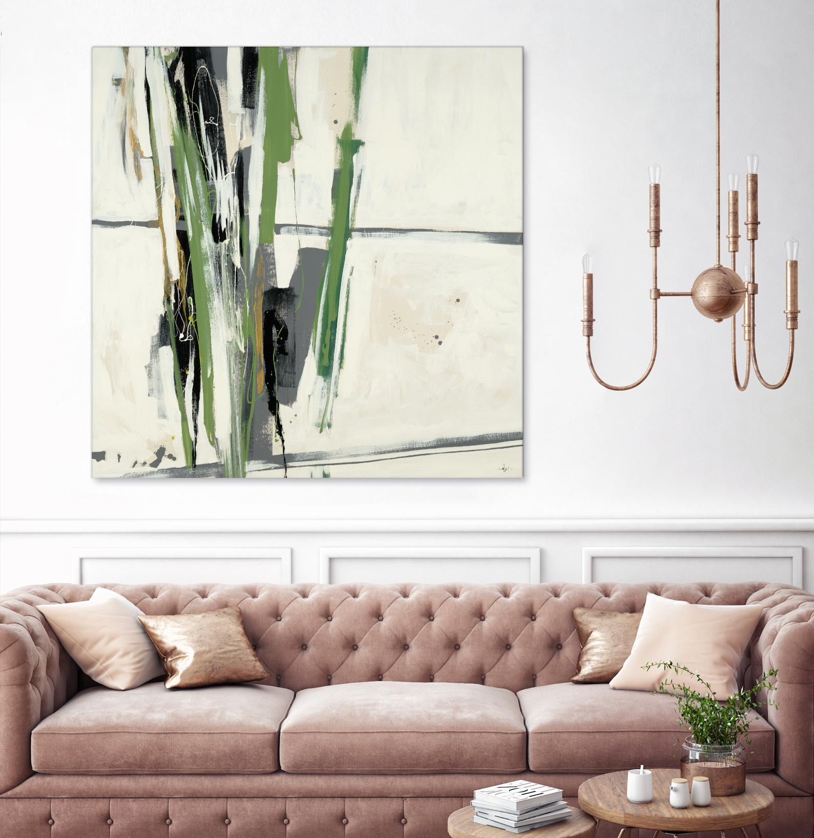 Through the Trees by KC Haxton on GIANT ART - grey abstract