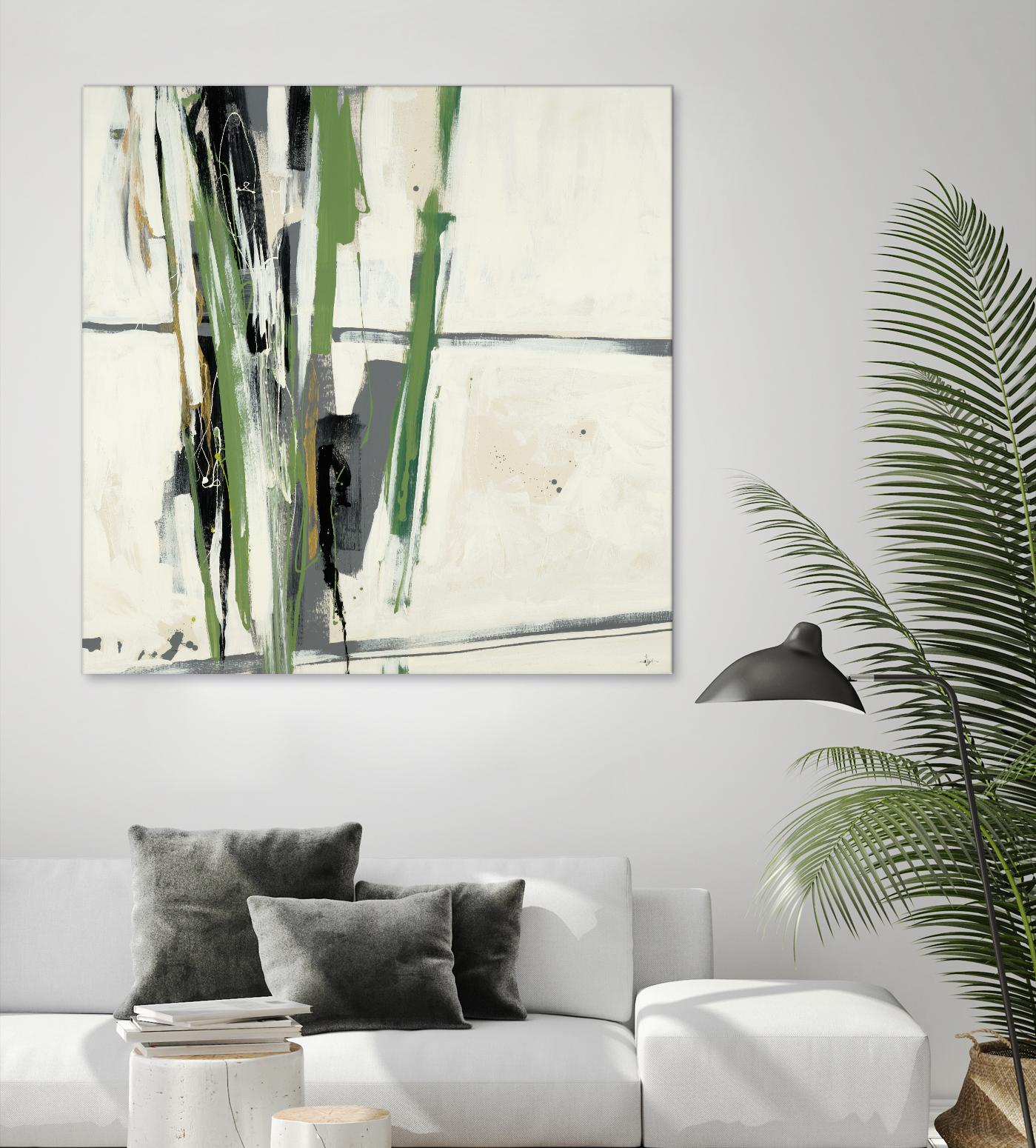 Through the Trees by KC Haxton on GIANT ART - grey abstract