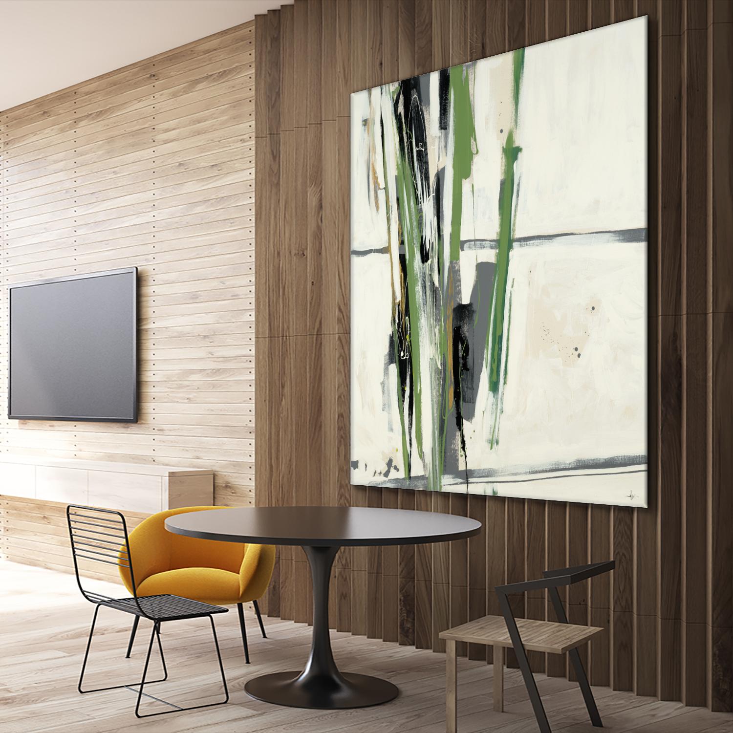 Through the Trees by KC Haxton on GIANT ART - grey abstract