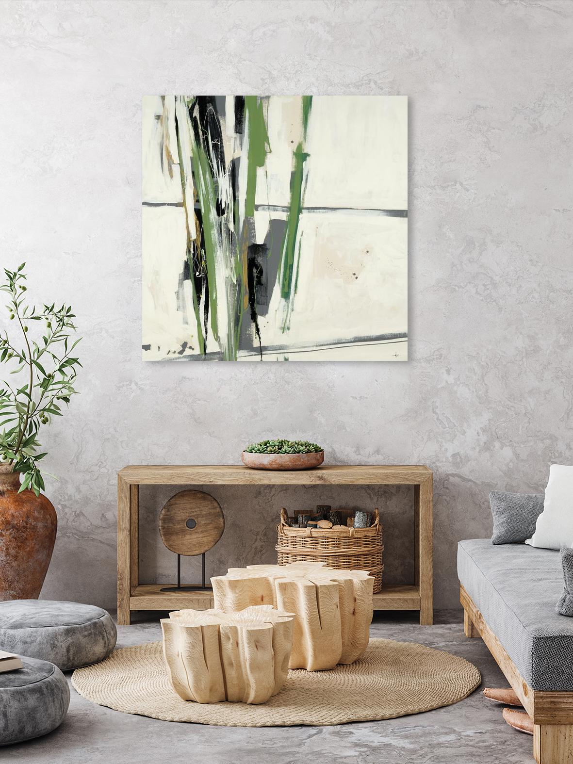 Through the Trees by KC Haxton on GIANT ART - grey abstract