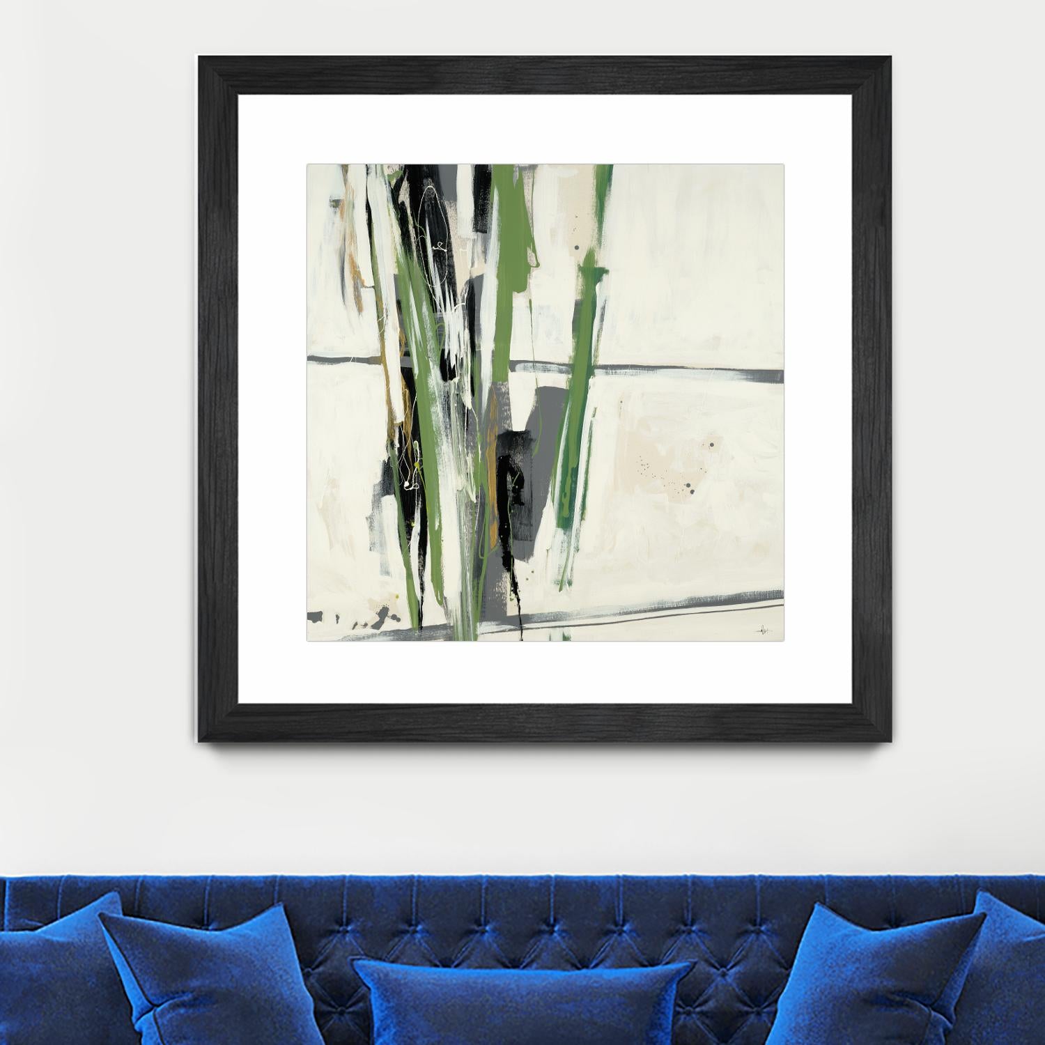 Through the Trees by KC Haxton on GIANT ART - grey abstract